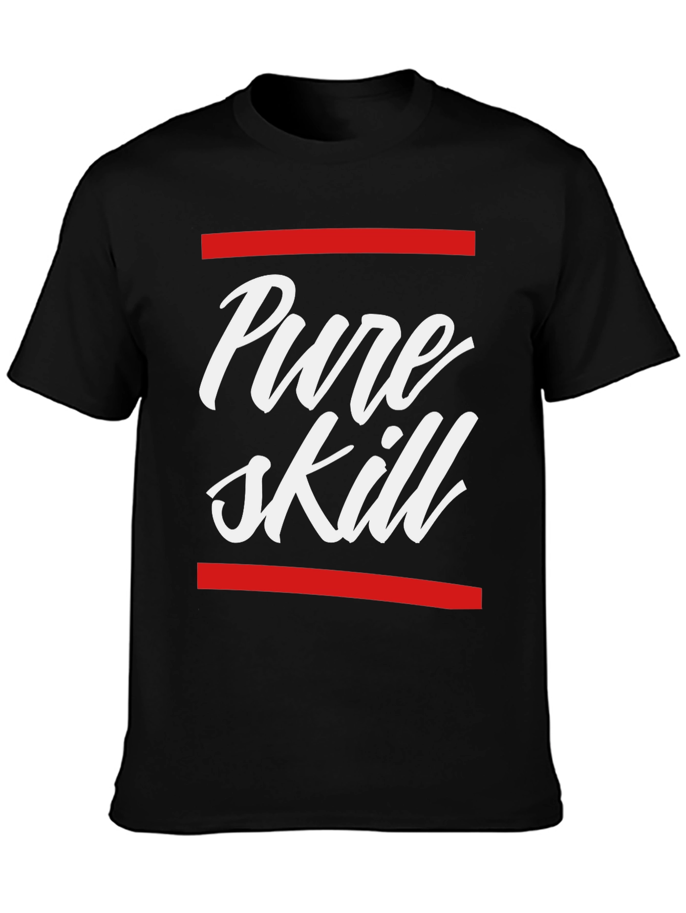 Black Pure Skill Graphic T-Shirt - Black view 3