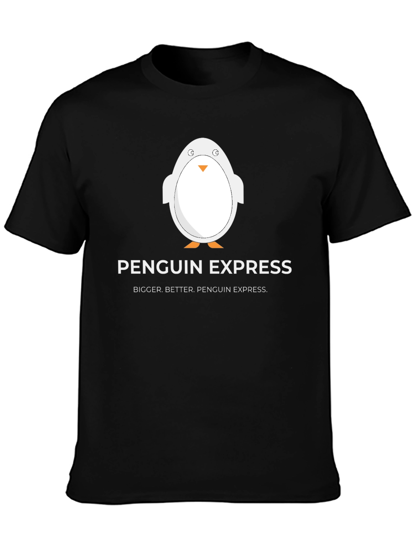 Black Penguin Express Graphic T-Shirt - Bigger, Better view 3