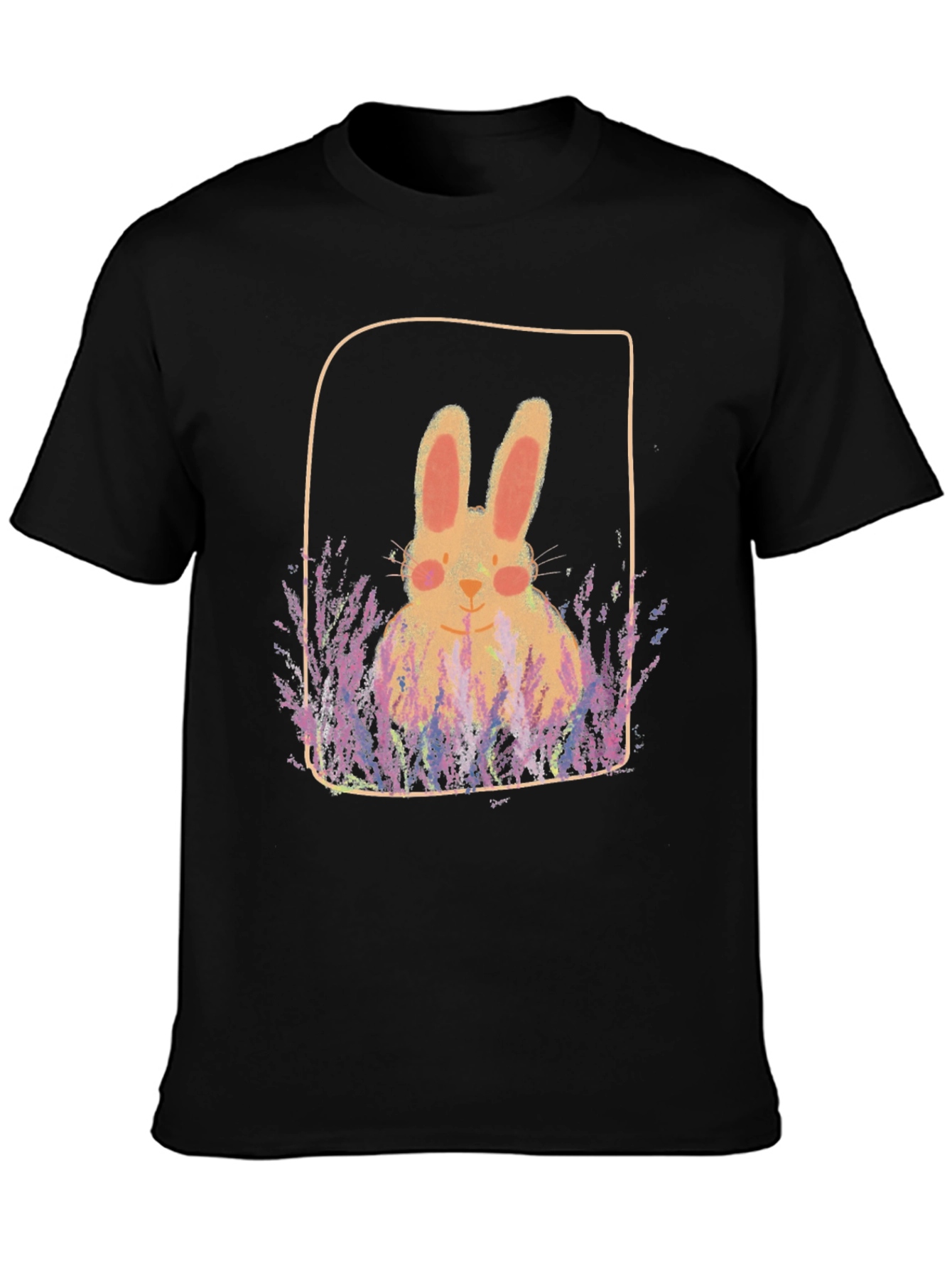 Bunny in Lavender Field Graphic Tee - 3