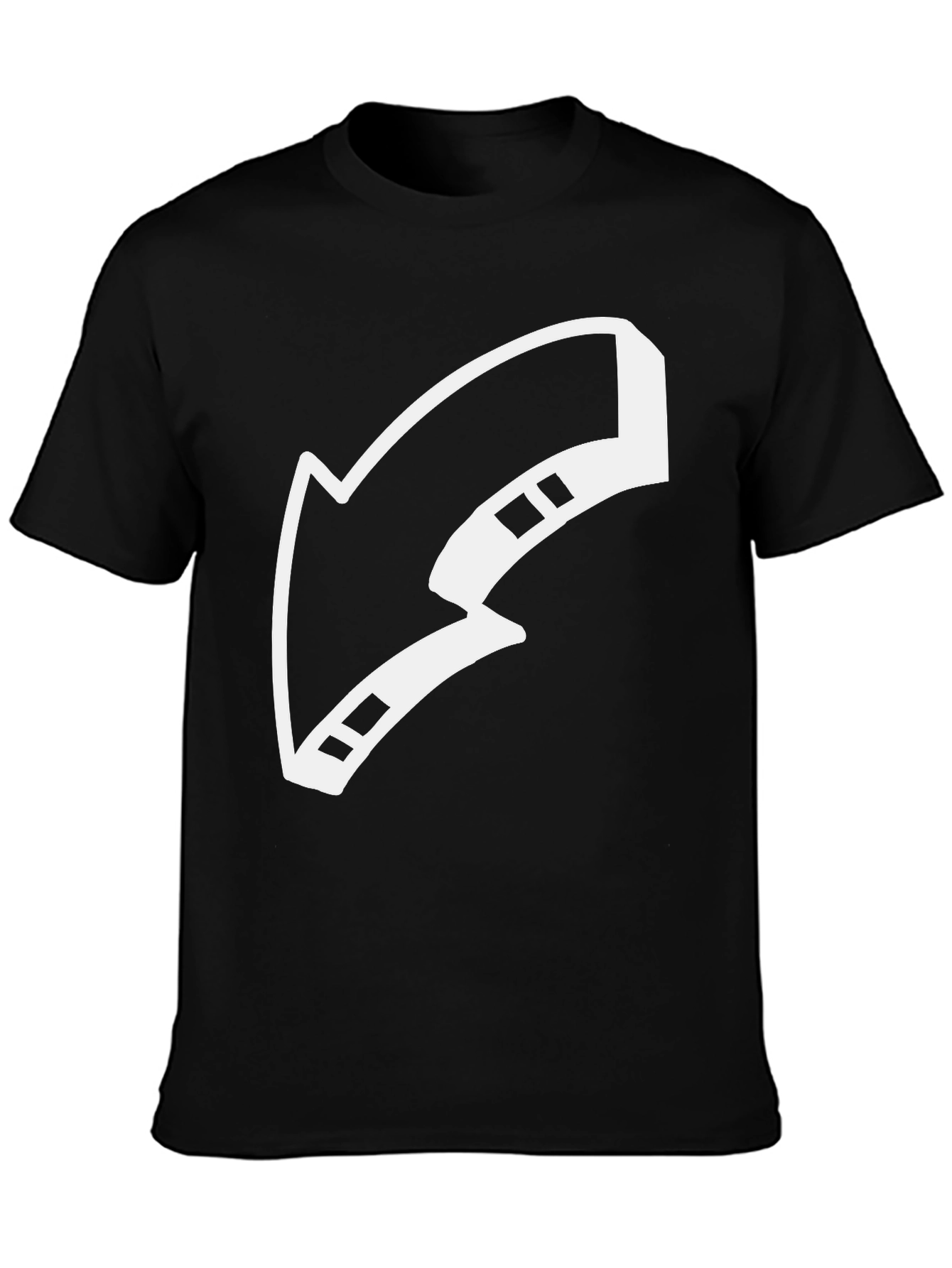 Black Arrow Graphic Black T-Shirt view 3