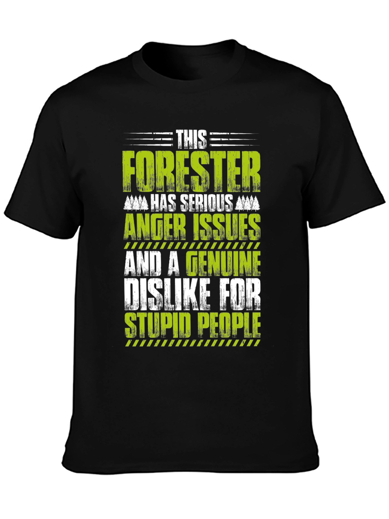 Black Forester T-Shirt: Serious Anger Issues view 3