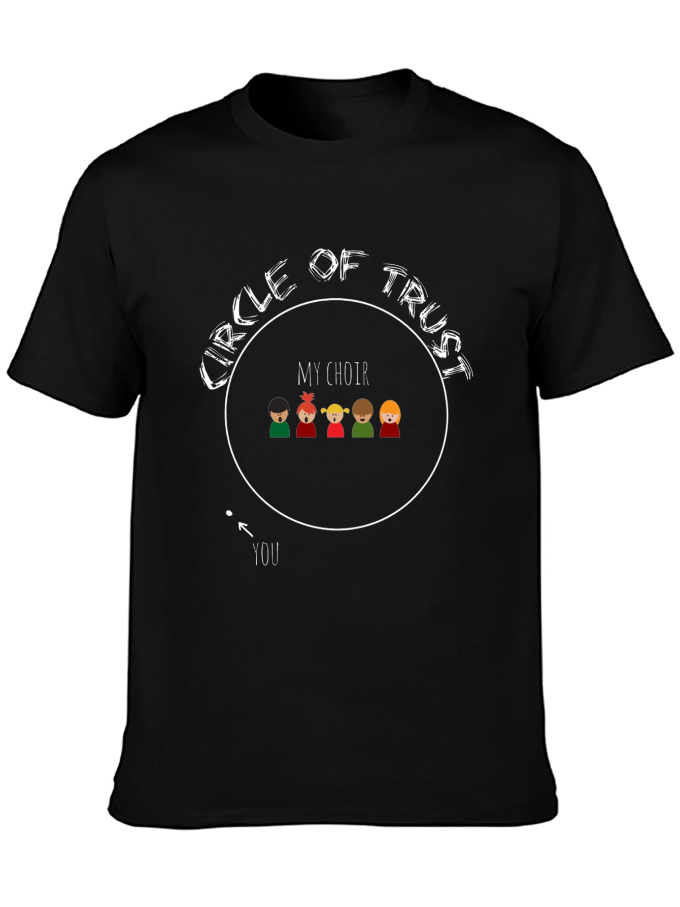 Black Choir Circle of Trust T-Shirt view 3
