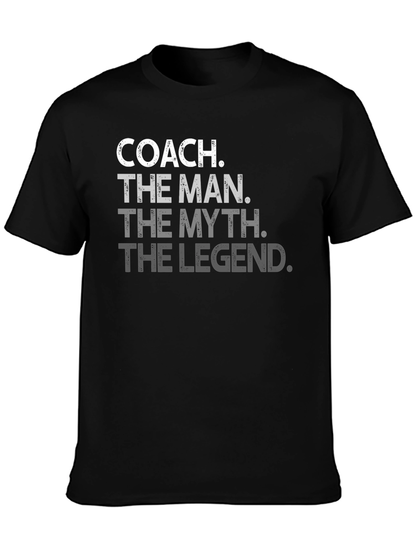 Black Coach The Man The Myth The Legend Black Tee view 3
