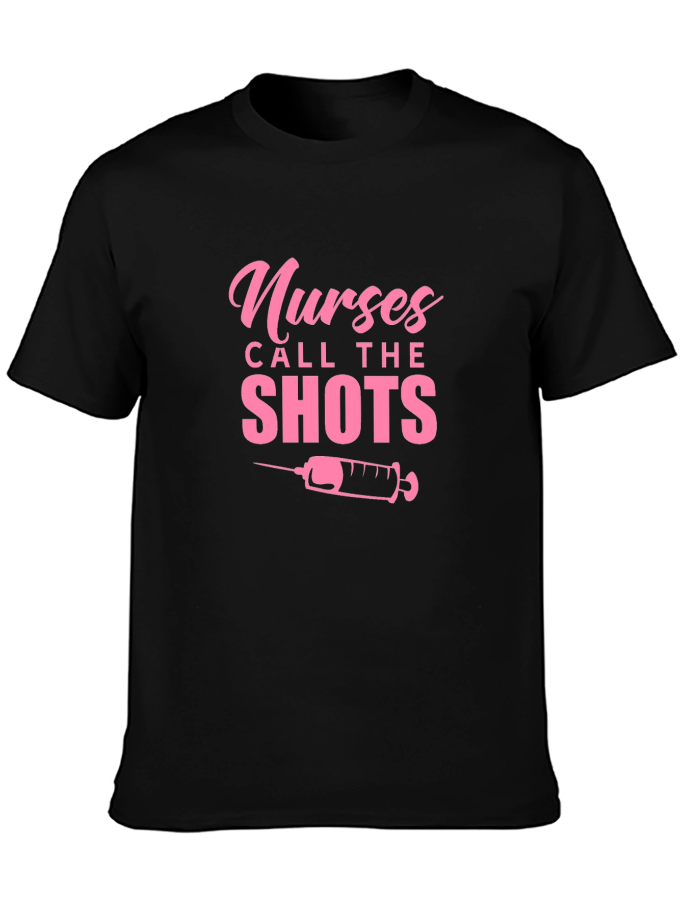 Black Nurses Call The Shots T-Shirt view 3