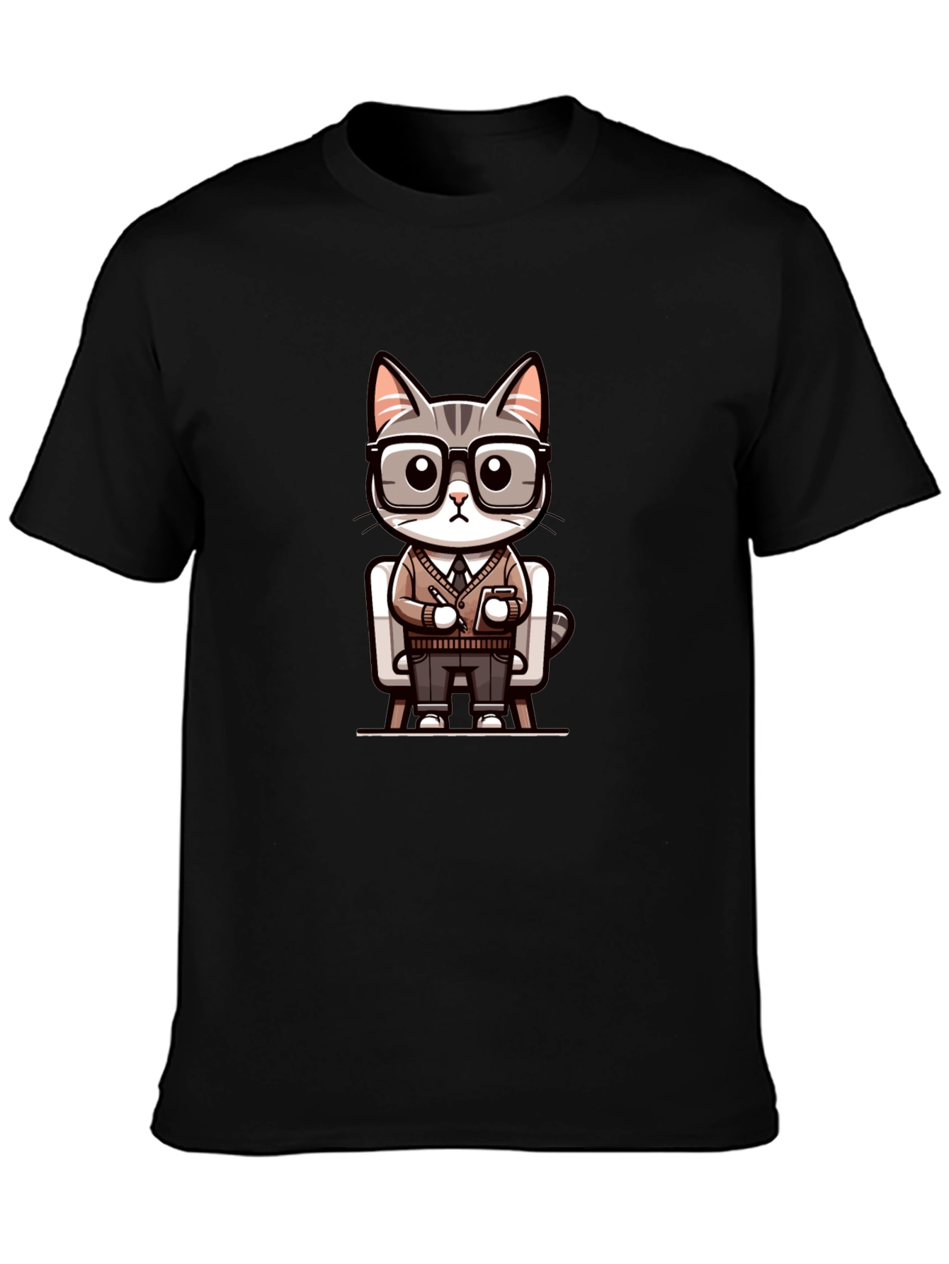 Professor Cat T-Shirt - Stylish & Unique Design - 3