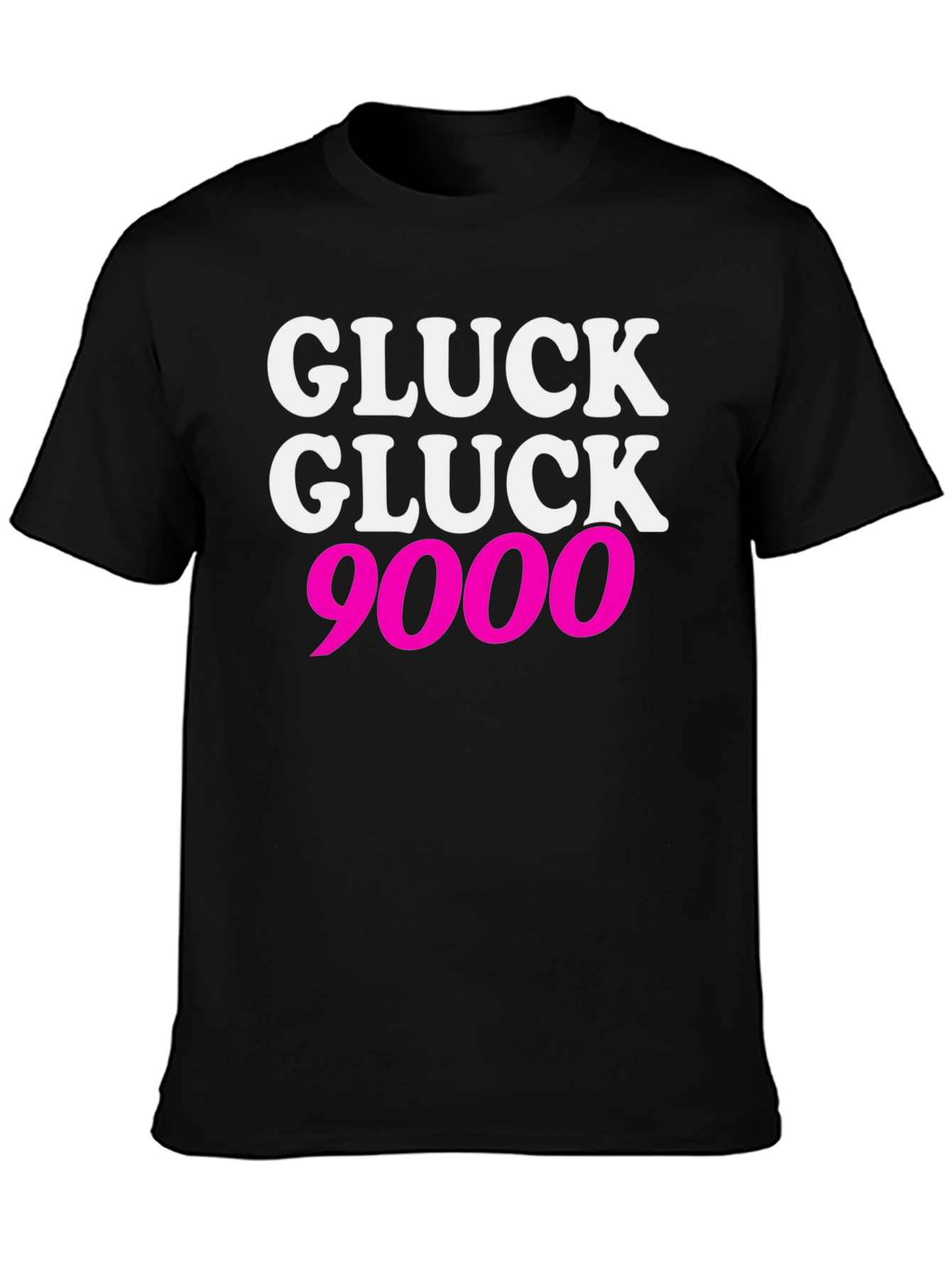 Black Gluck Gluck 9000 T-Shirt - Bold Graphic Tee view 3