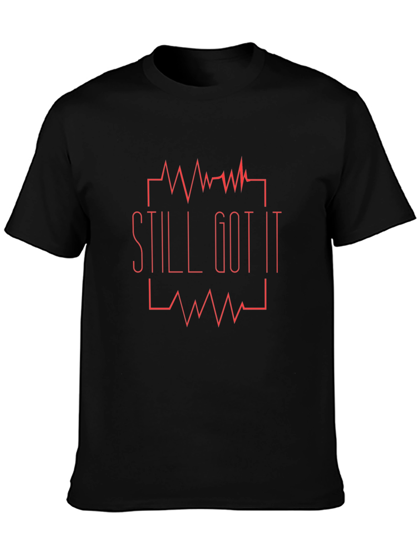 Black Still Got It T-Shirt - Mens Graphic Tee view 3