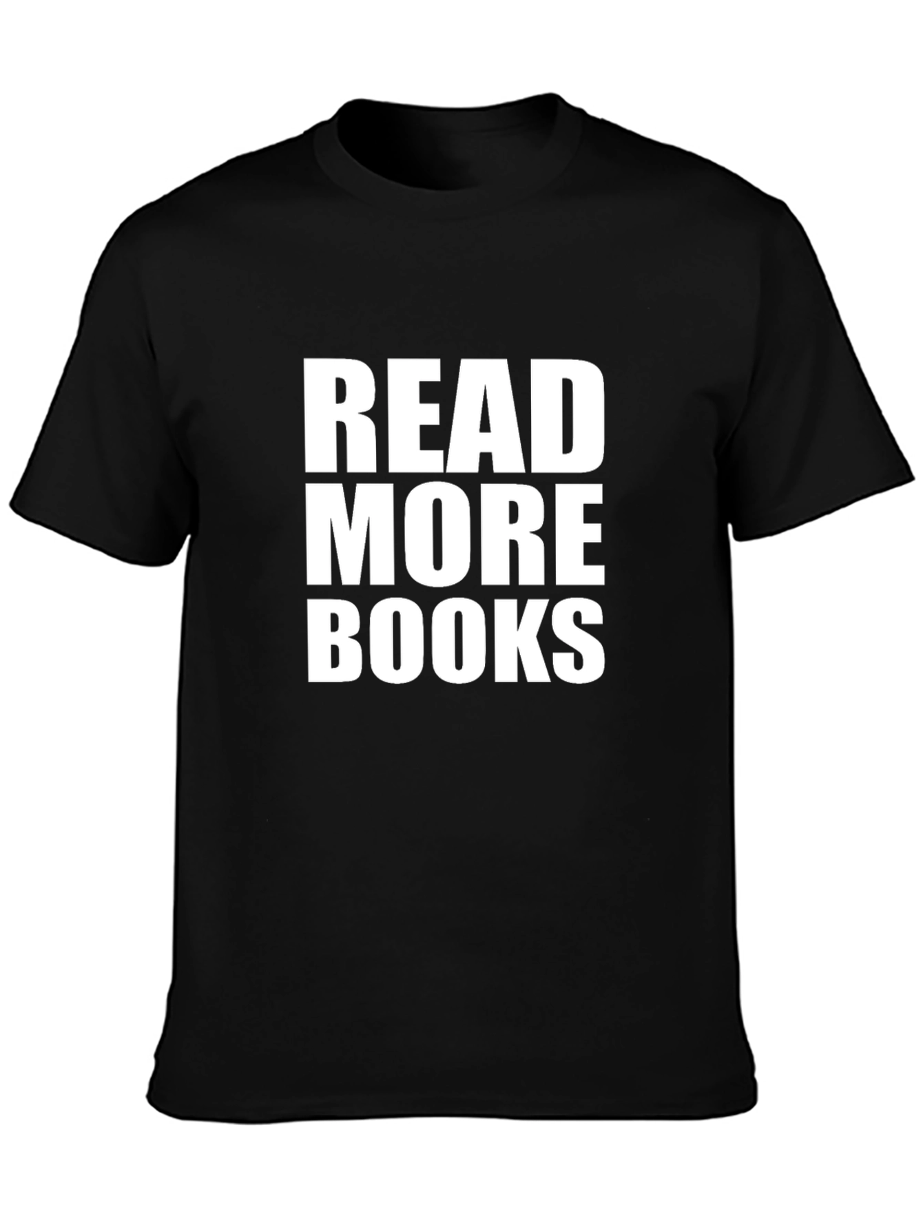Black Read More Books Graphic T-Shirt - Black view 3