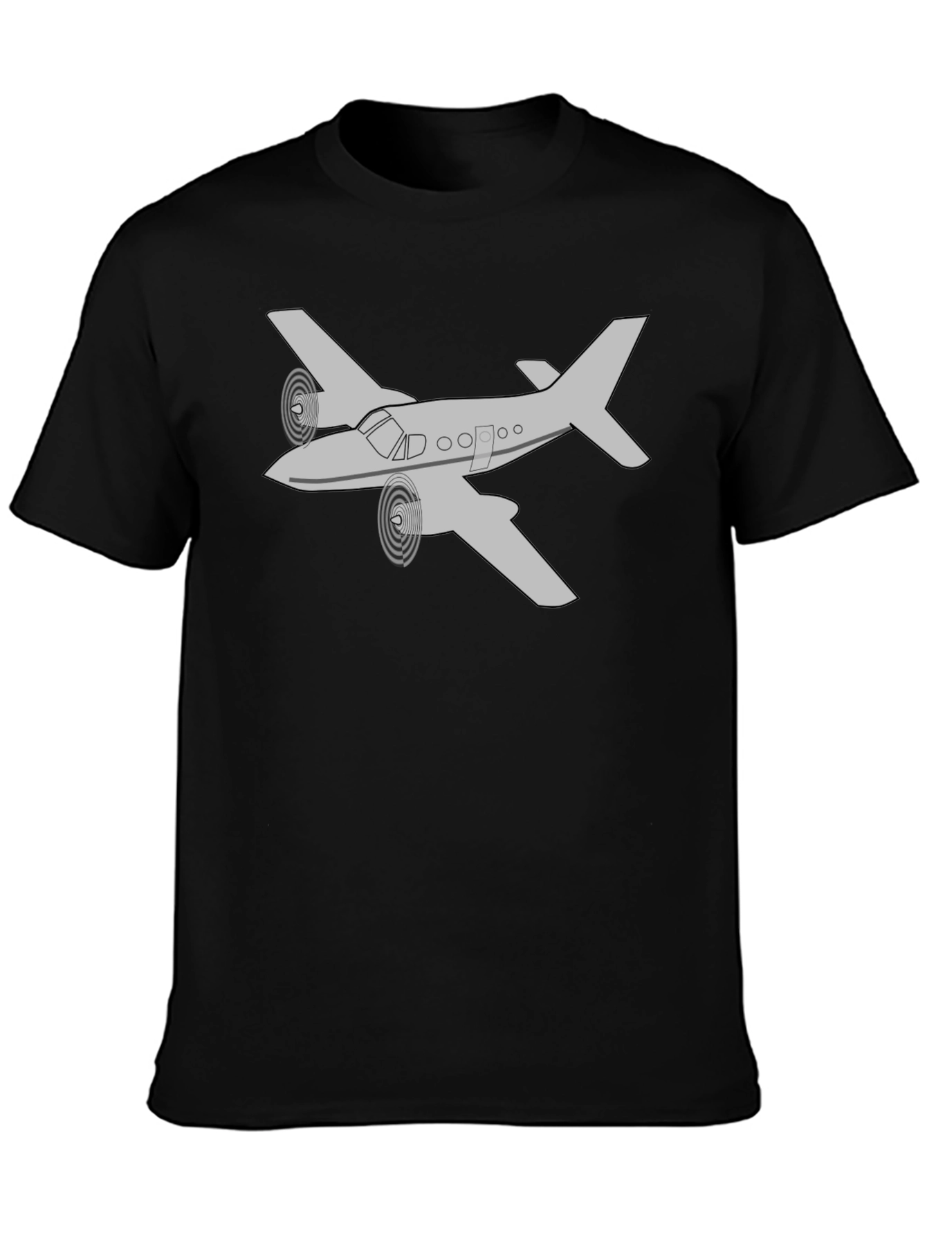 Airplane Graphic Tee - Aviation Enthusiast T-Shirt - 3