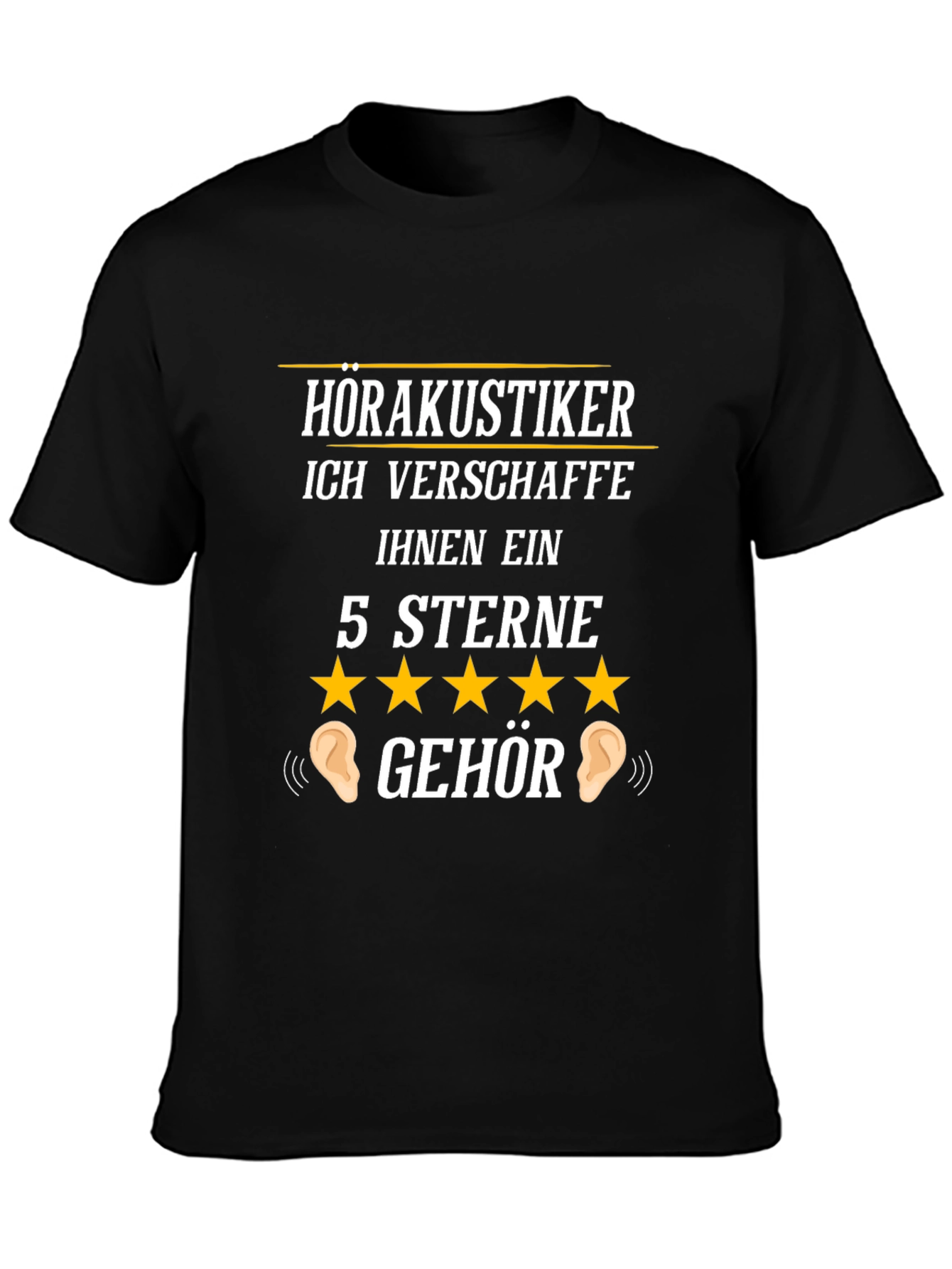 Audiologist 5-Star Hearing T-Shirt - 3