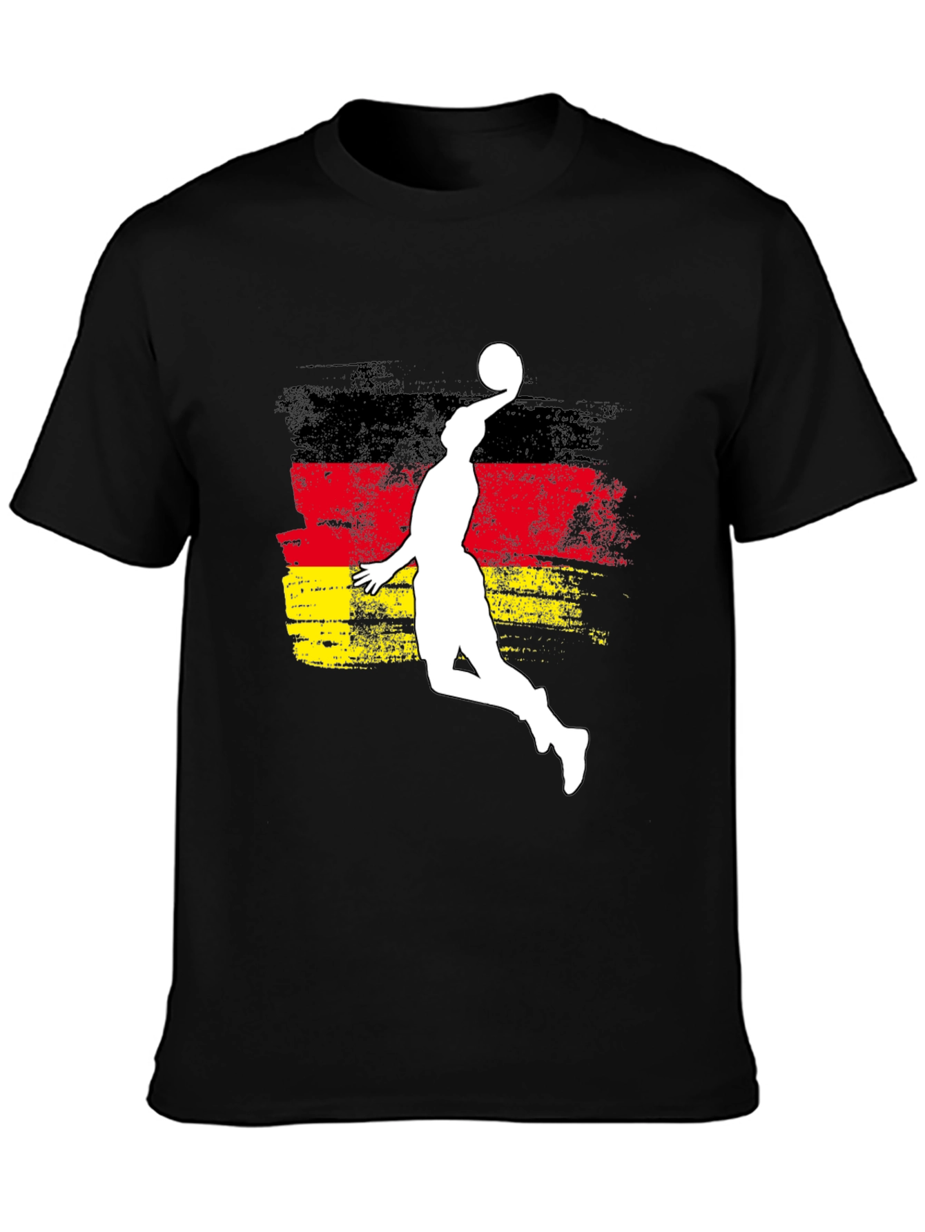 German Basketball Flag T-Shirt - 3