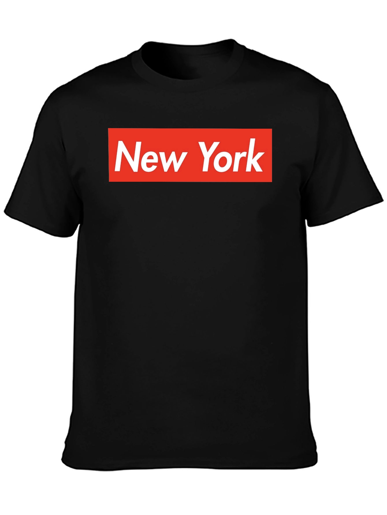 Black New York Graphic Tee - Stylish City Pride view 3