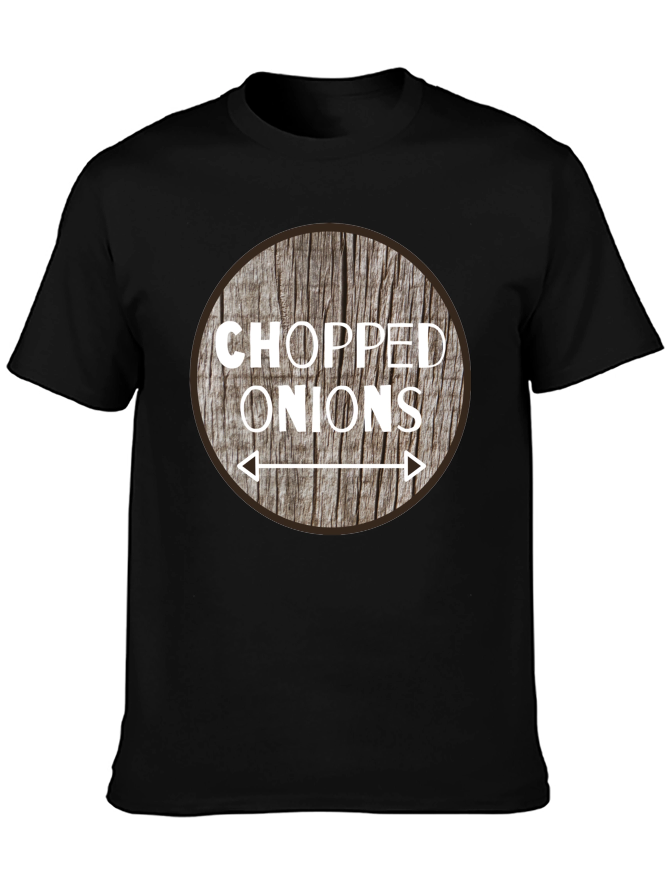 Chopped Onions Graphic Tee - Novelty Food Shirt - 3