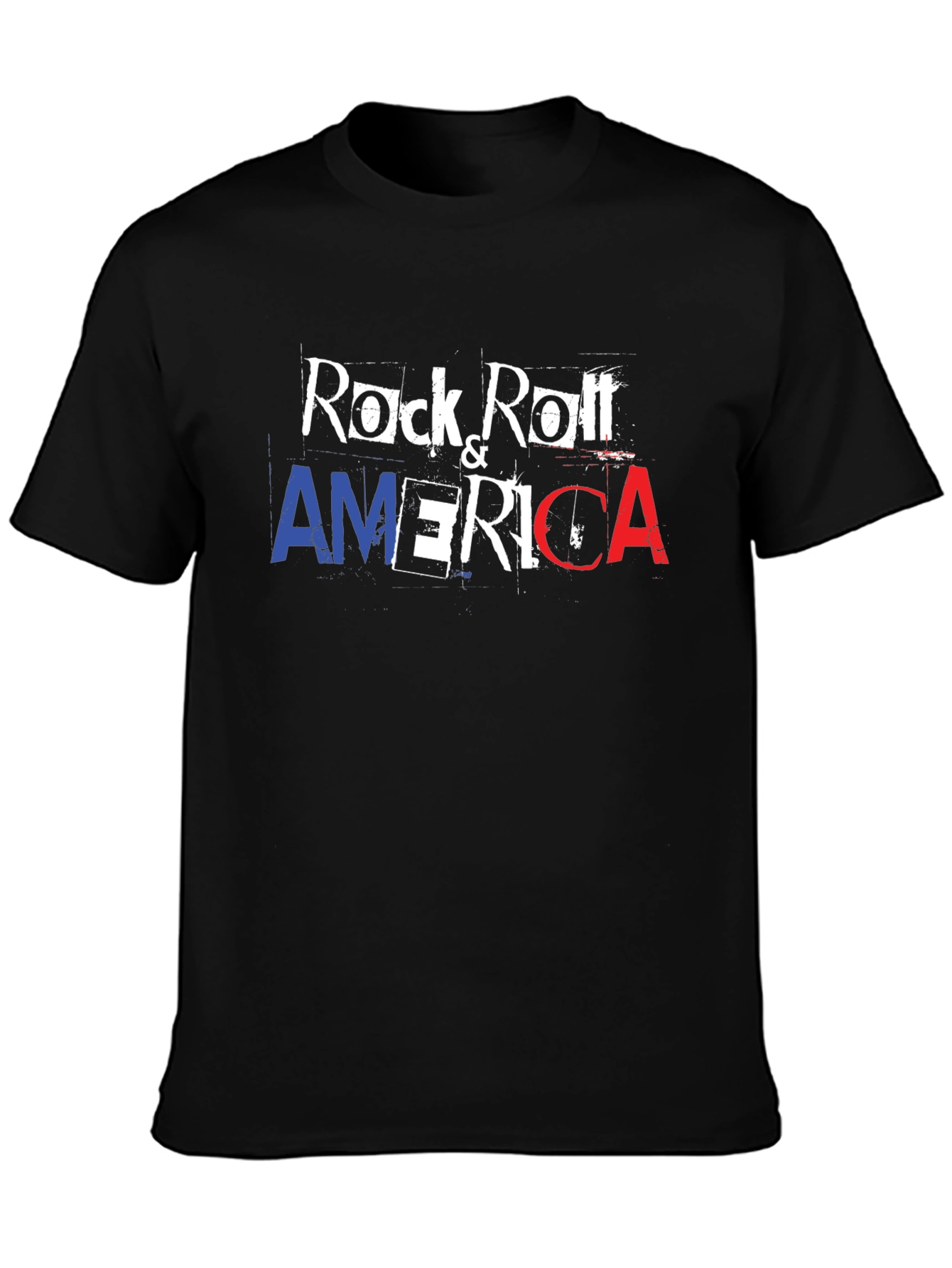 Black Rock & Roll America Graphic T-Shirt view 3