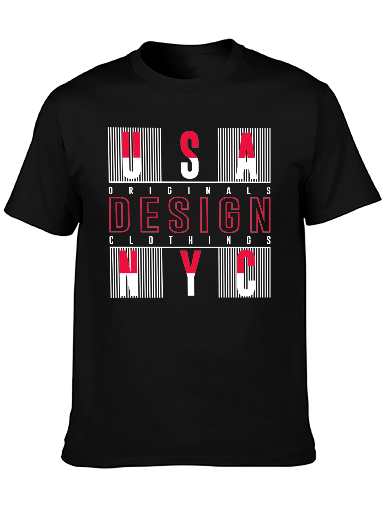 USA Originals Design NYC Graphic T-Shirt - 3