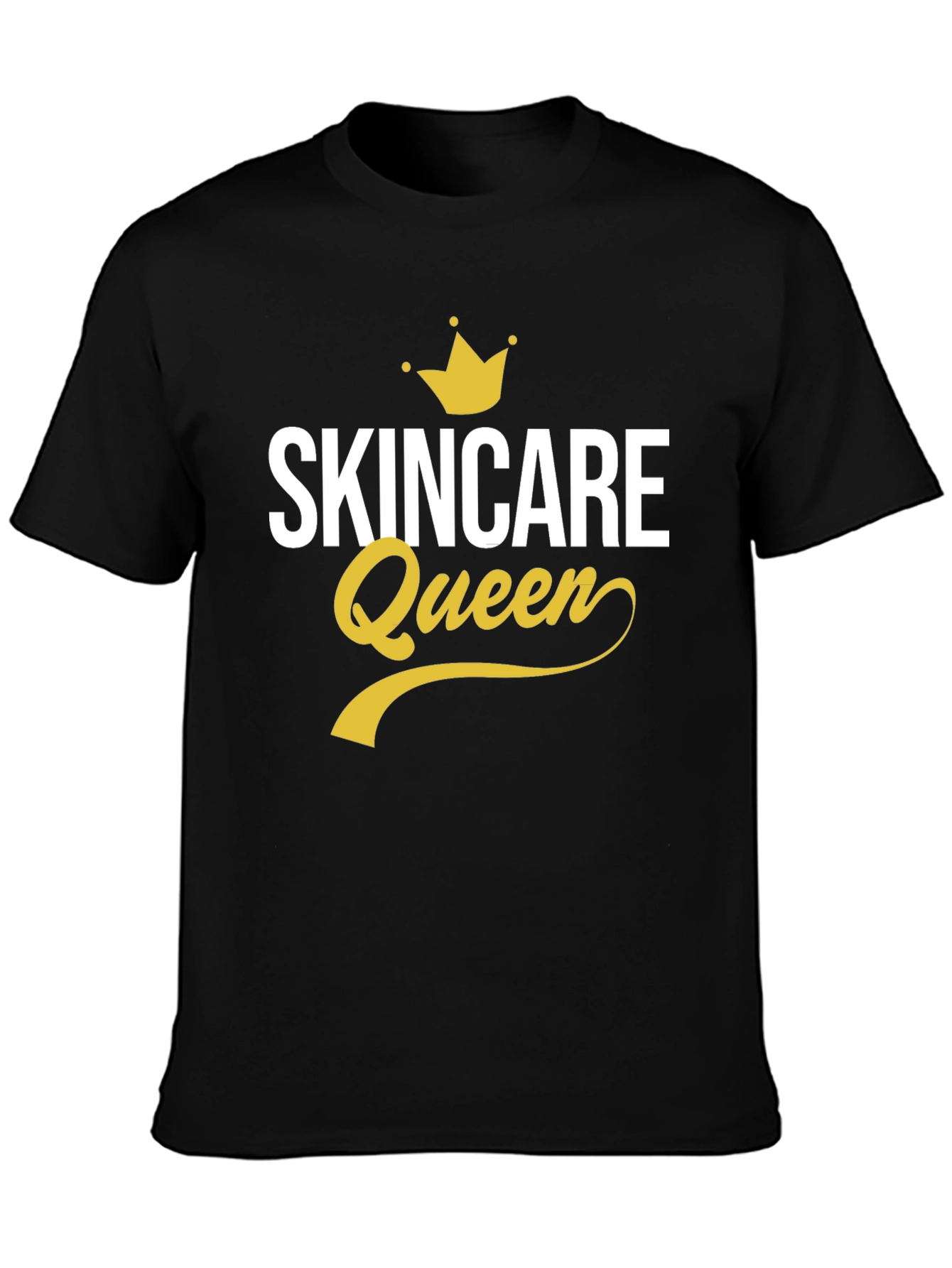 Black Skincare Queen Graphic T-Shirt - Stylish & Comfy view 3