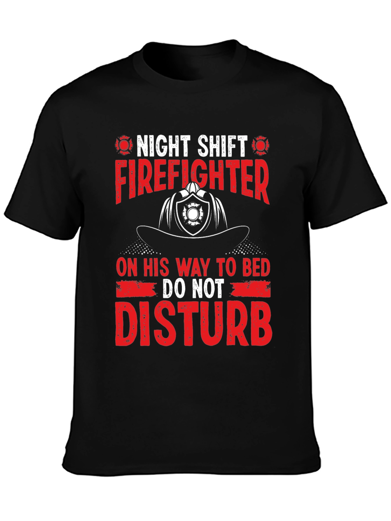 Night Shift Firefighter T-Shirt - Do Not Disturb - 3