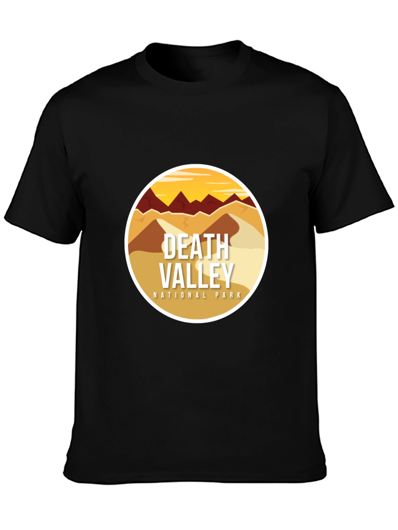 Black Death Valley National Park T-Shirt view 3