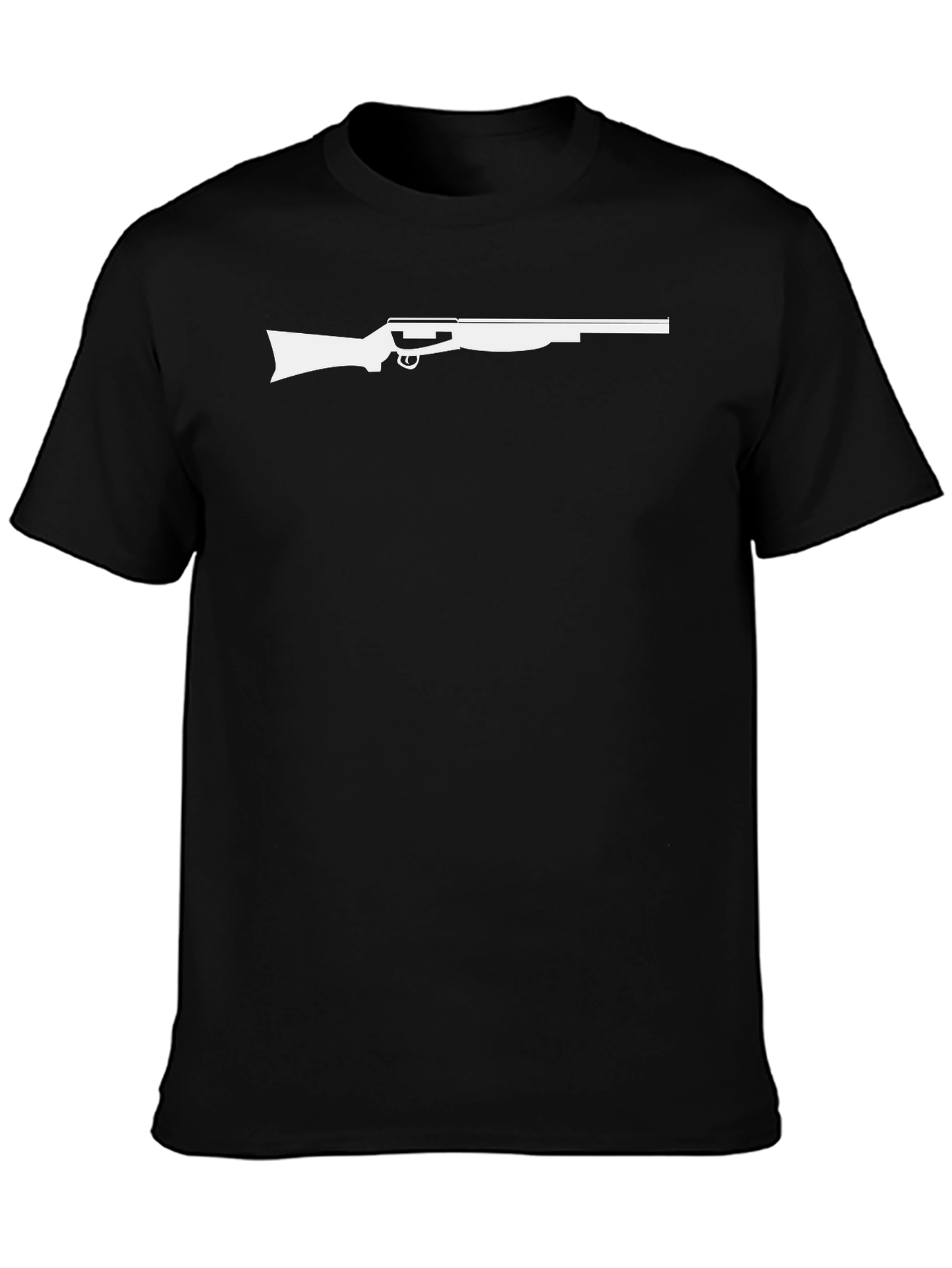 Black Shotgun T-Shirt - Mens Graphic Tee view 3