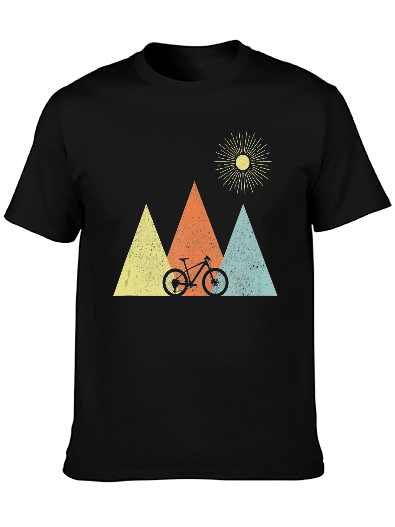 Black Mountain Bike T-Shirt - Adventure Style view 3