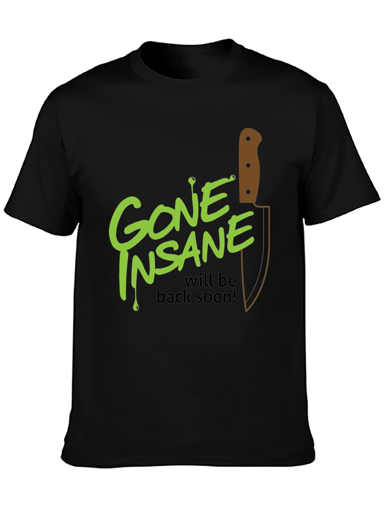 Gone Insane Graphic Tee - Will Be Back Soon! - 3