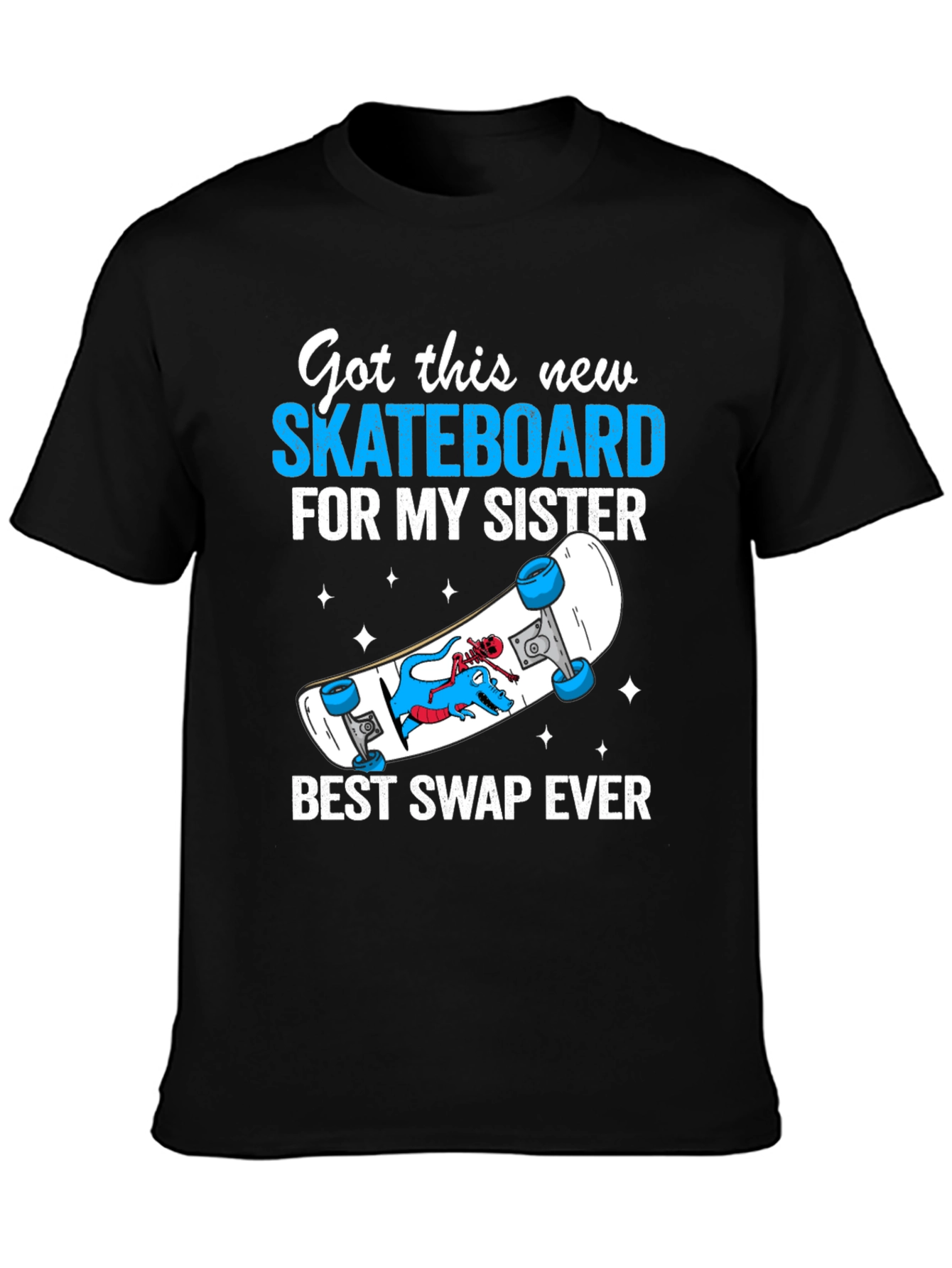 Skateboard Sister Graphic Tee - 3