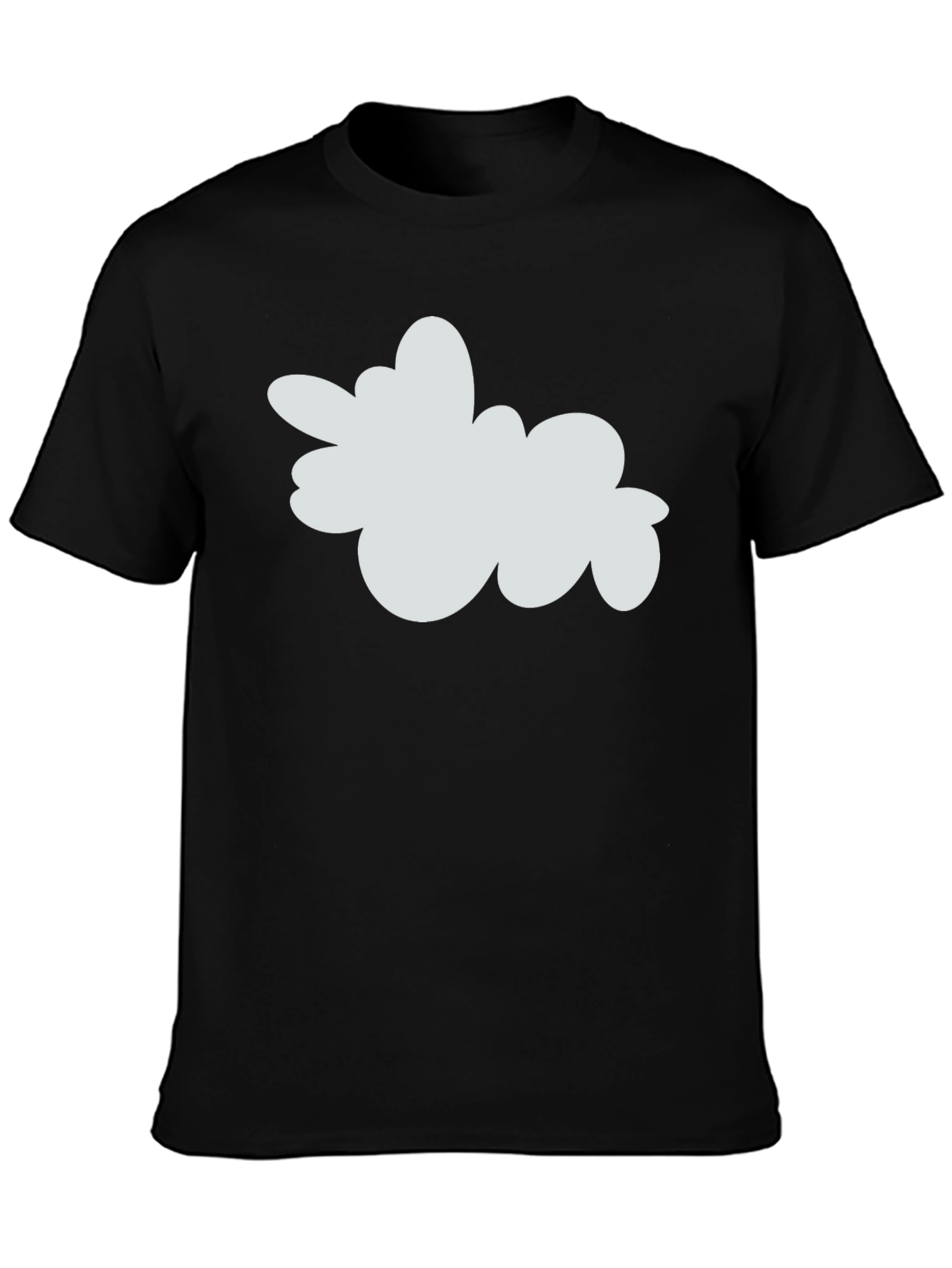 Black Cloud Graphic Tee - Casual Style view 3