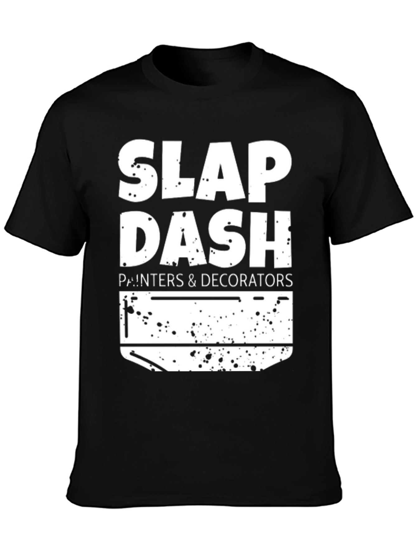 Slap Dash Painters T-Shirt - Funny Decorator Tee - 3