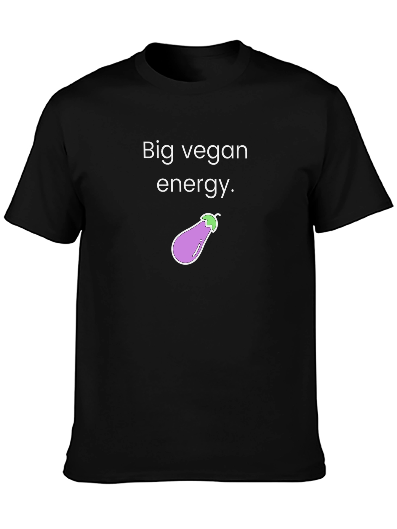 Big Vegan Energy T-Shirt - Unisex Crew Neck - 3