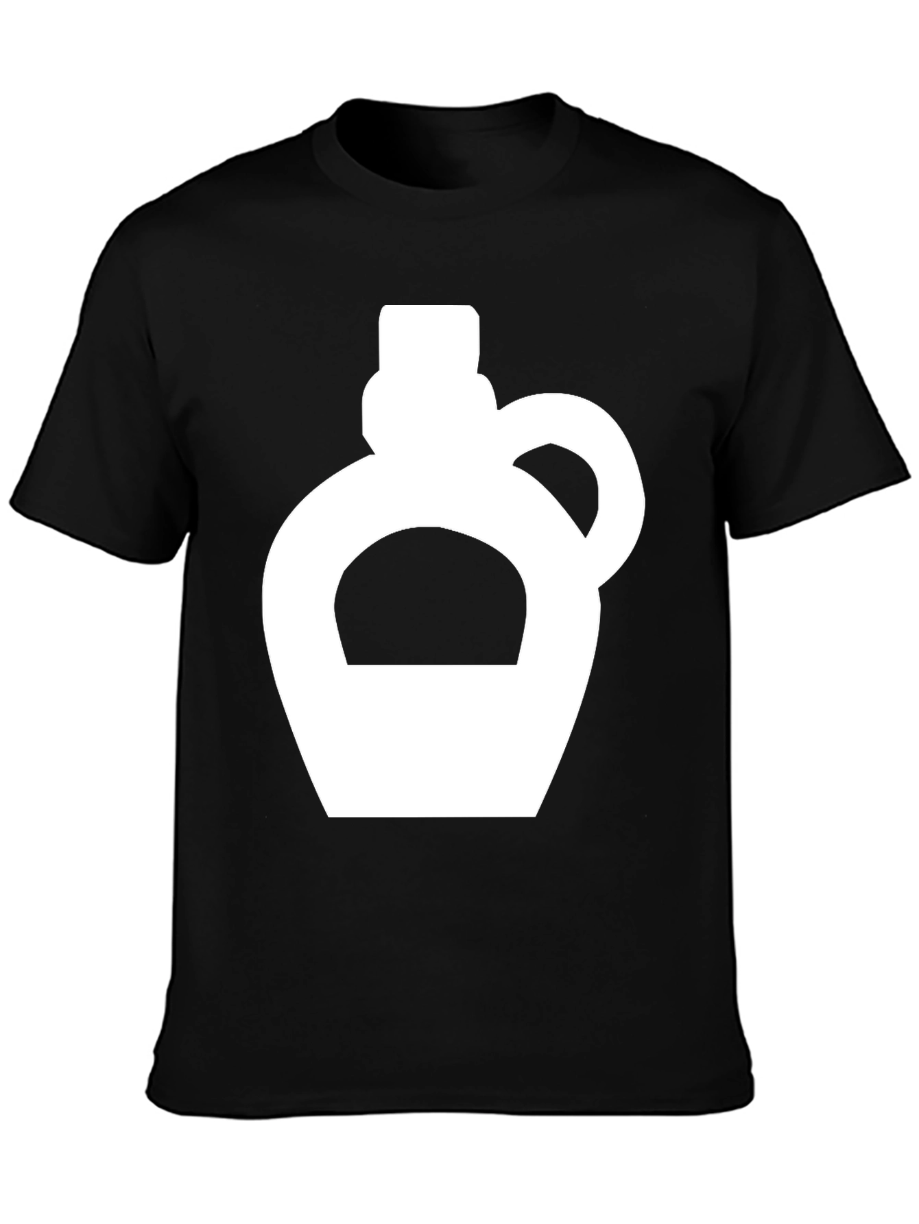 Black Moonshine Jug Graphic Tee - Black view 3
