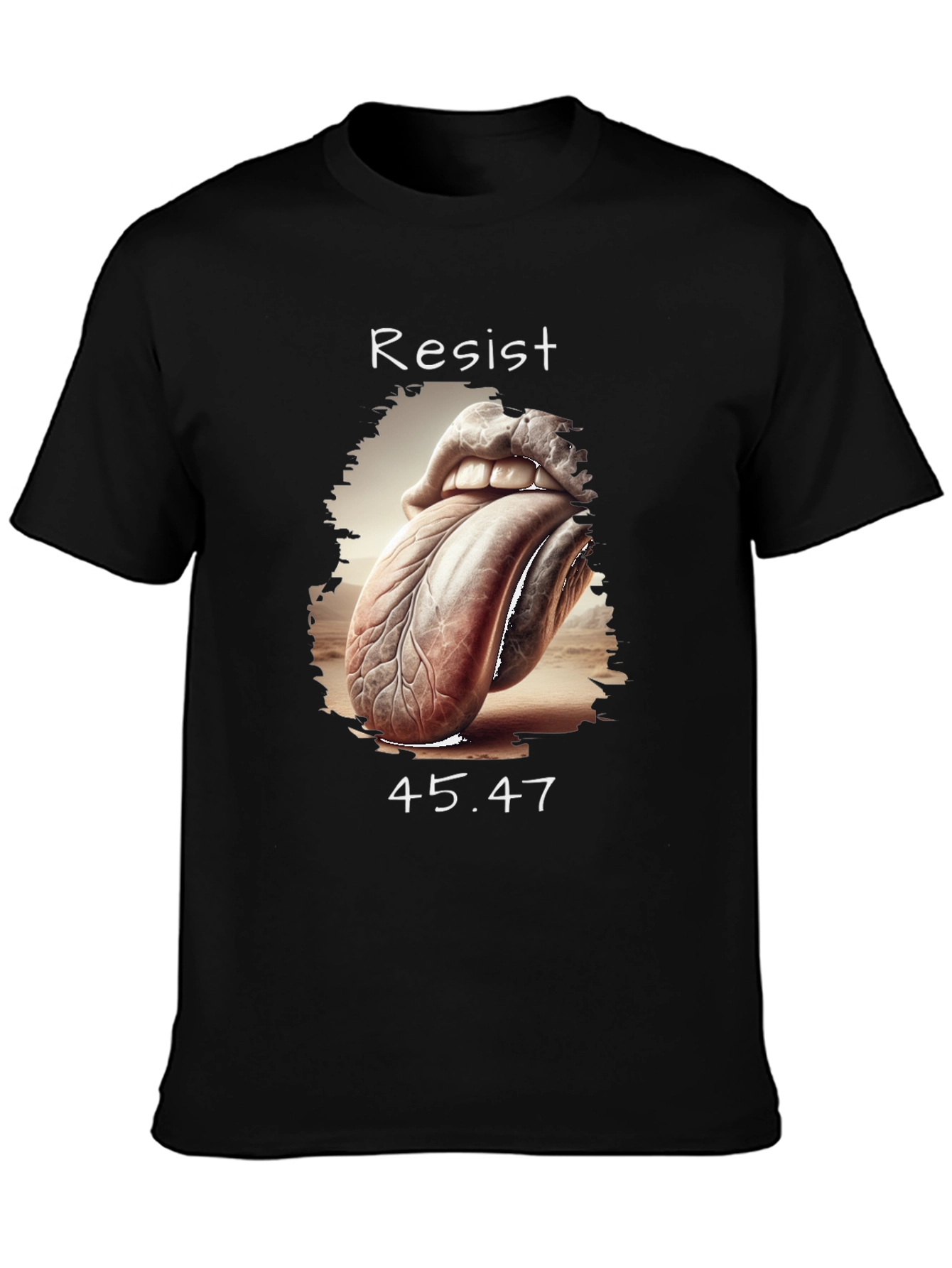 Black Resist 45.47 Graphic Tee view 3