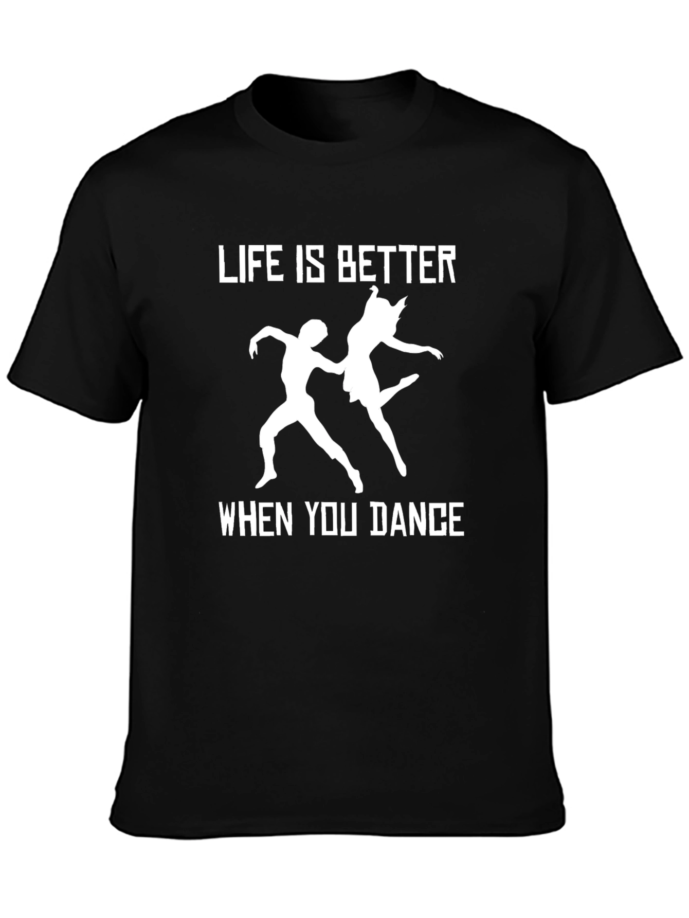 Black Life is Better When You Dance T-Shirt view 3