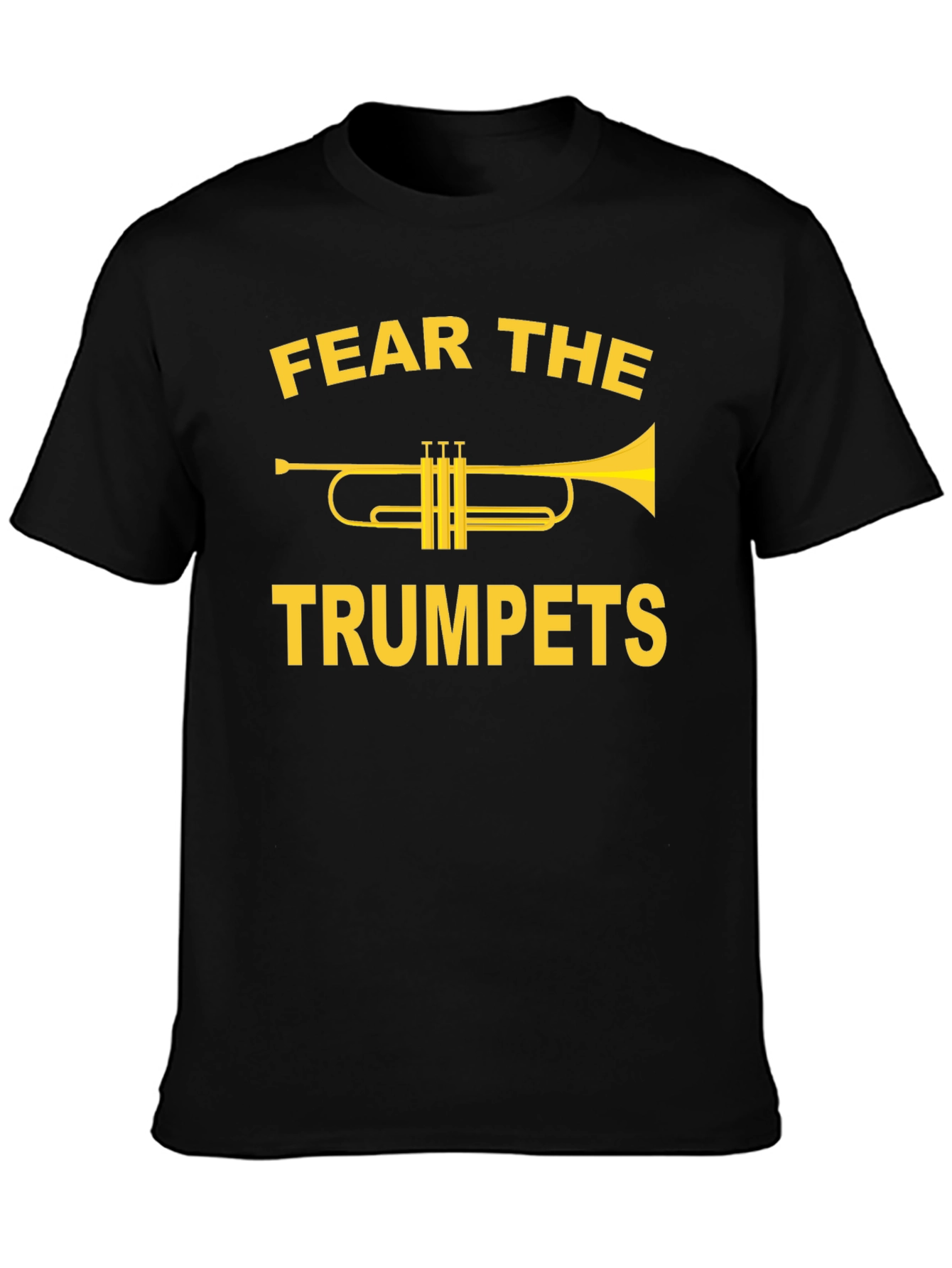 Black Fear The Trumpets T-Shirt view 3