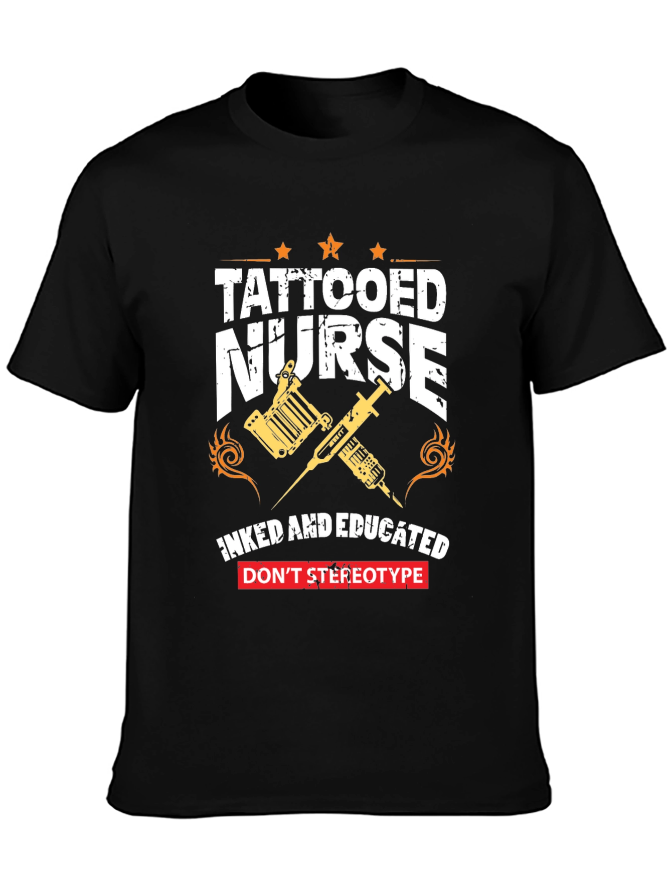 Tattooed Nurse Graphic Tee - 3