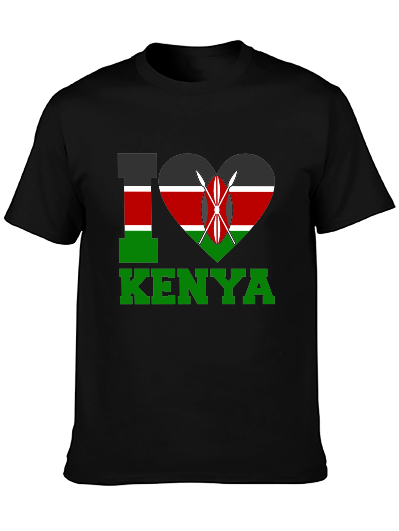 I Love Kenya T-Shirt - National Pride - 3
