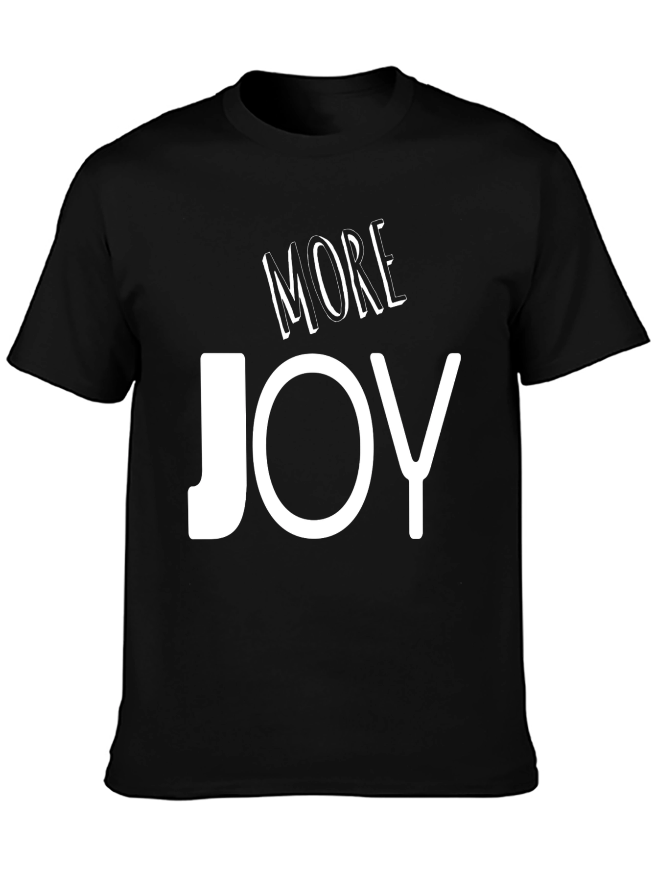 Black More Joy Black Graphic T-Shirt view 3