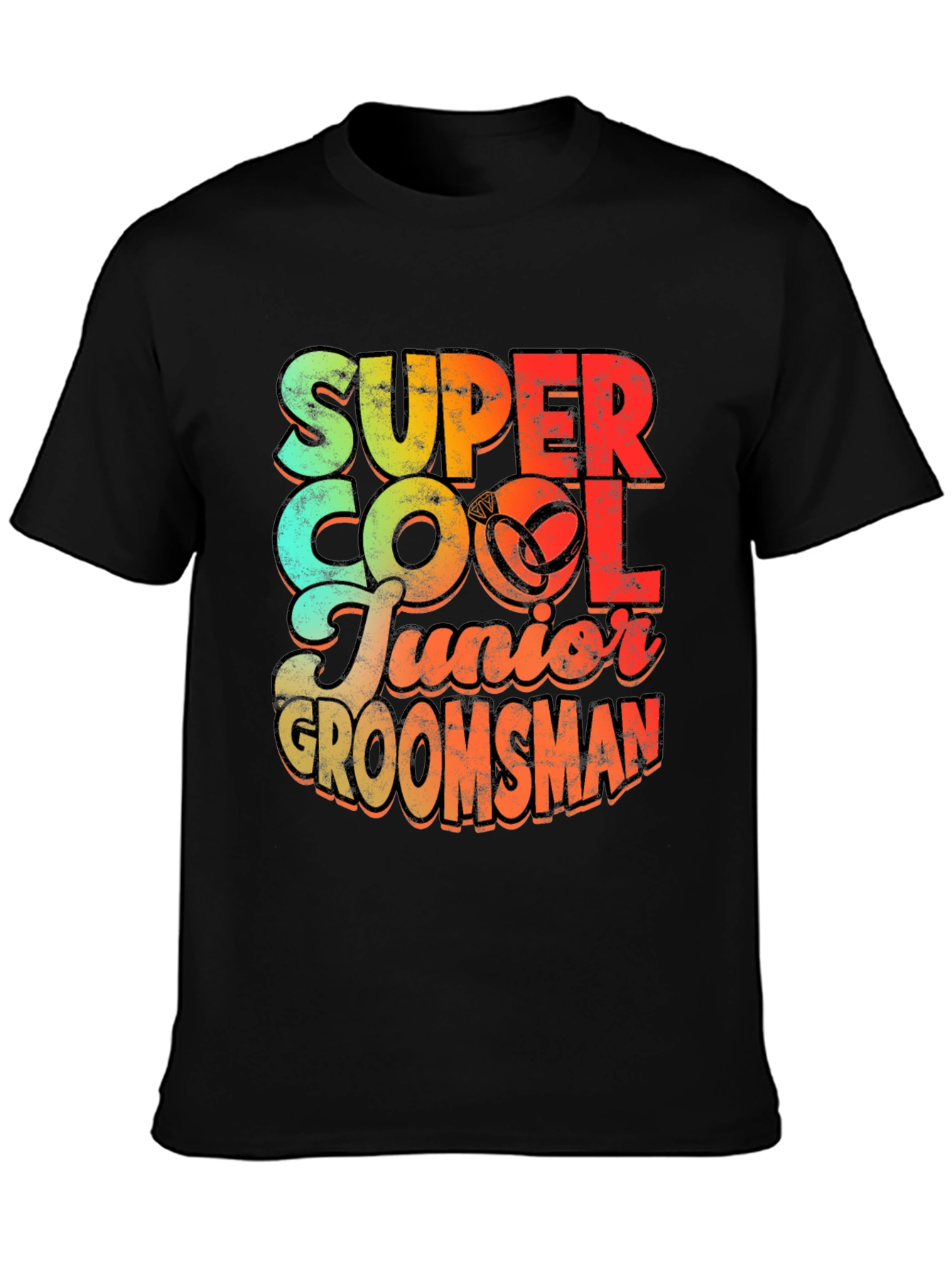 Super Cool Junior Groomsman Graphic T-Shirt - 3