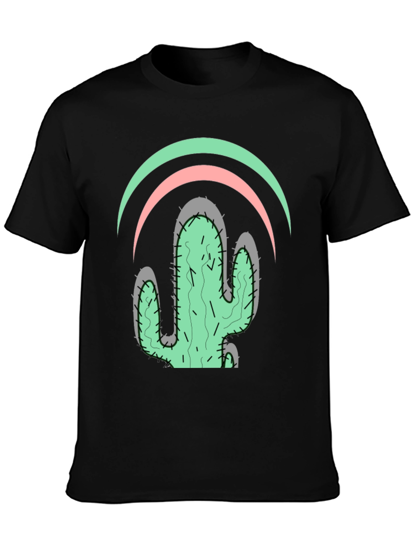 Cactus Graphic Tee - Stylish Desert Vibes - 3