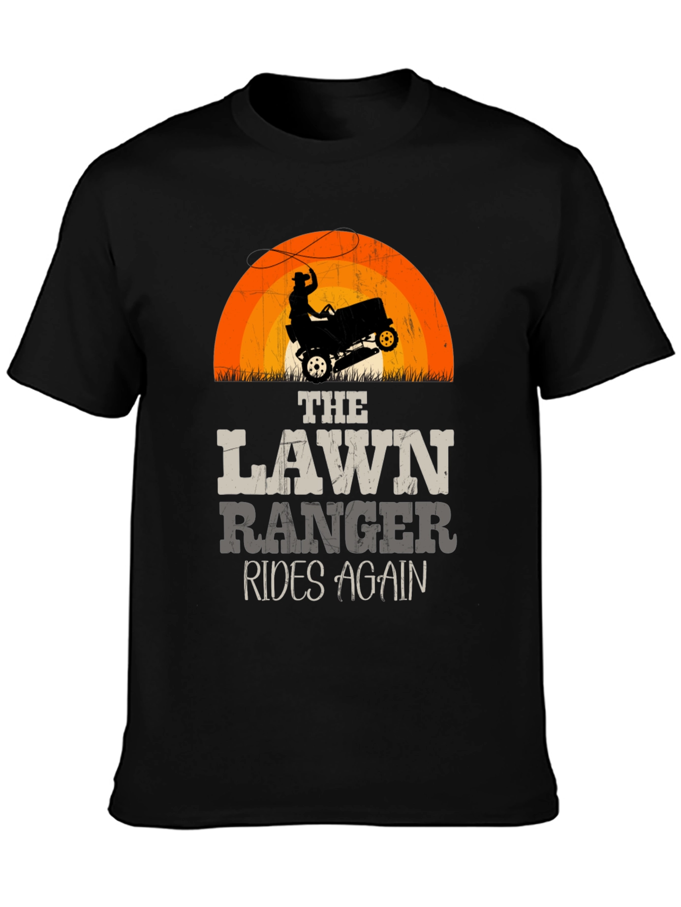 Lawn Ranger Rides Again Graphic T-Shirt - 3