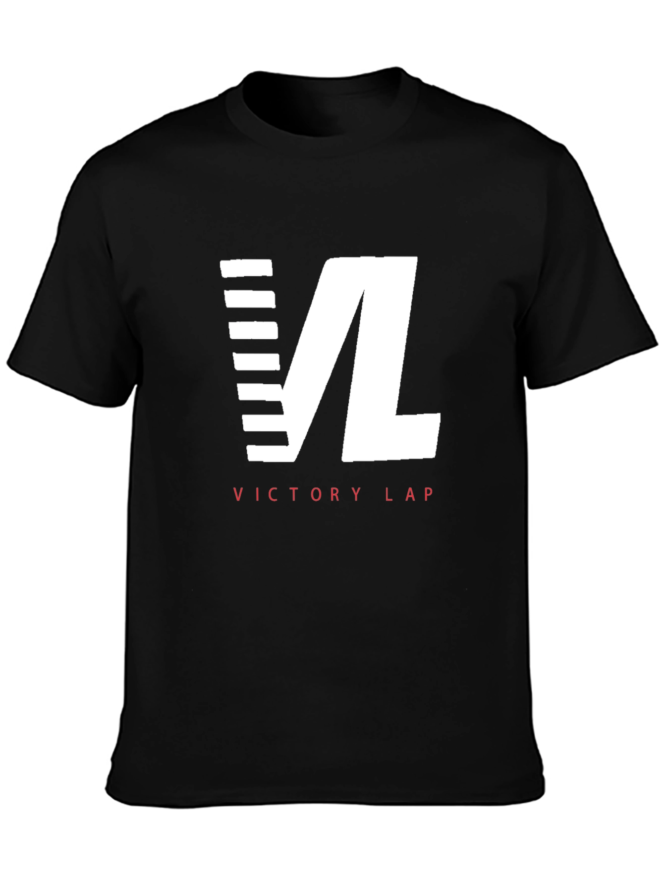 Black Victory Lap Graphic T-Shirt - Stylish Black Tee view 3