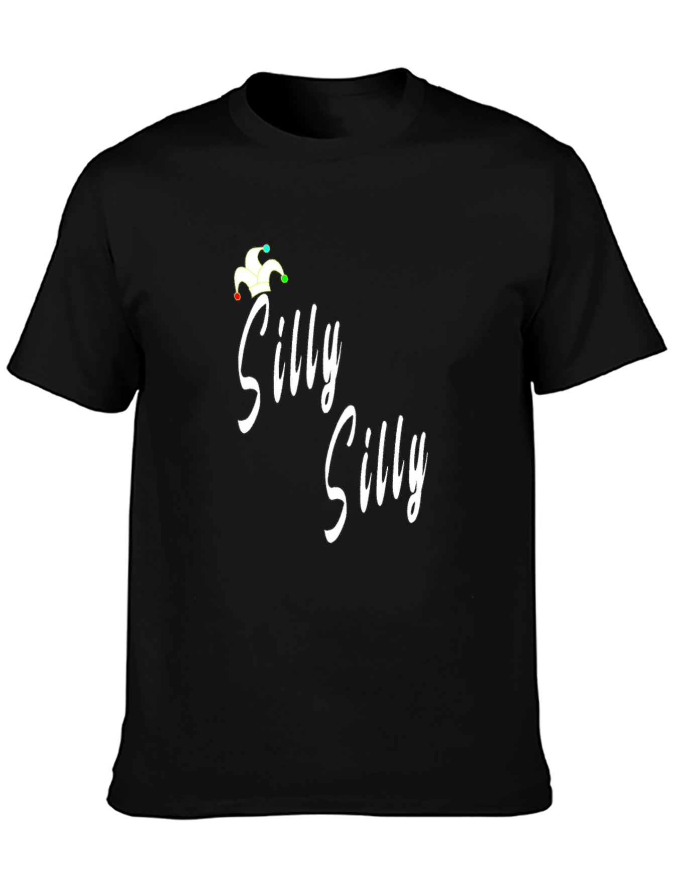 Black Silly Silly Black T-Shirt view 3