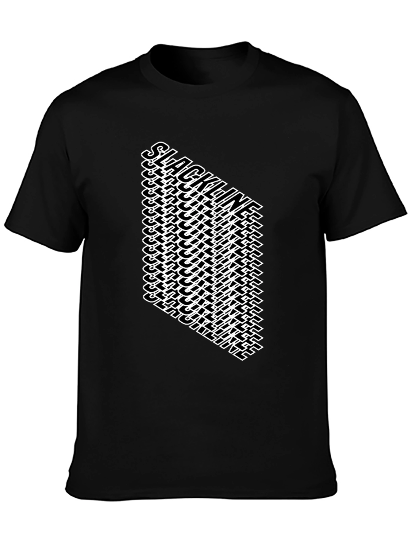 Black Black Slackline Graphic Tee view 3