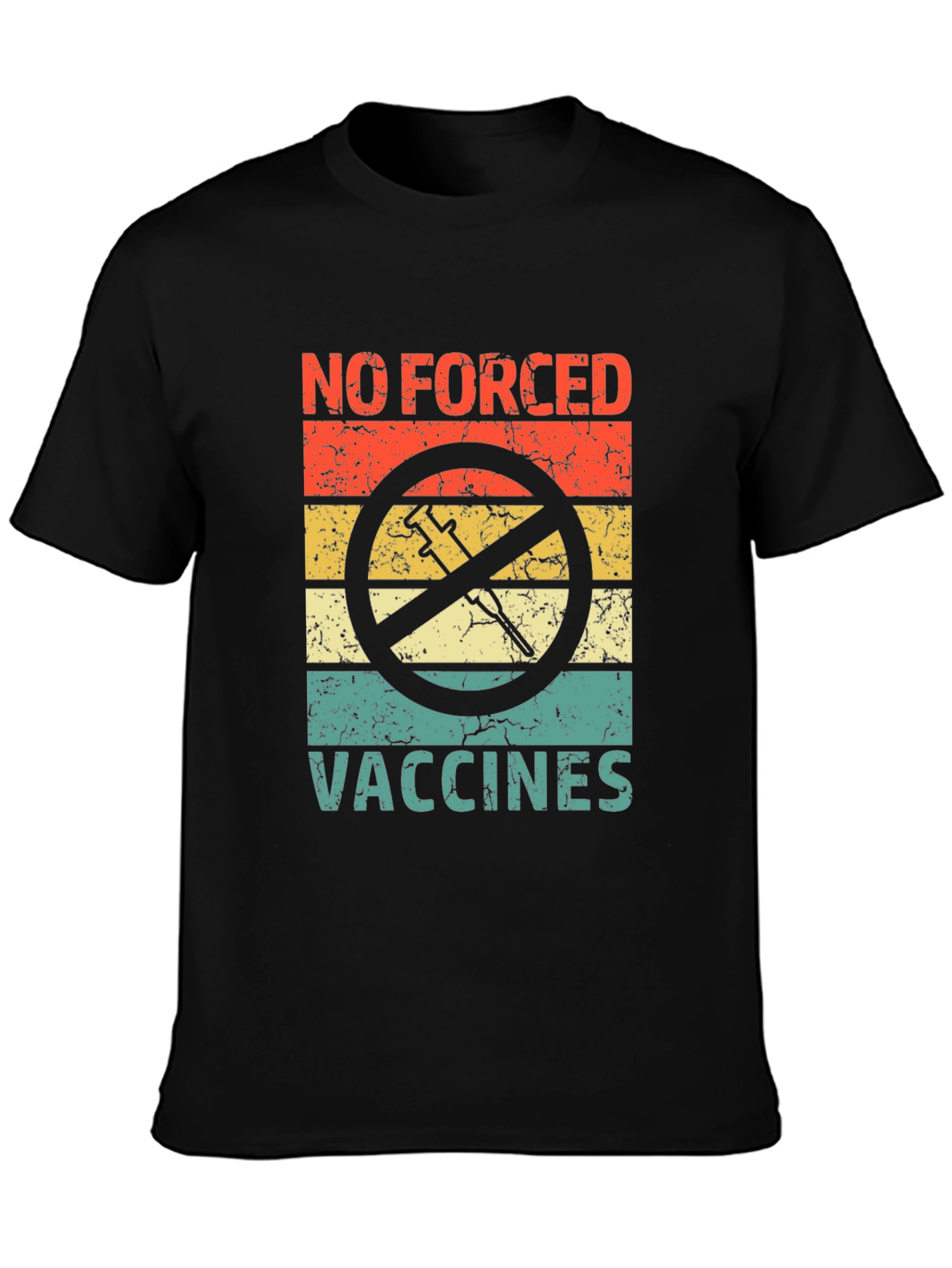 No Forced Vaccines T-Shirt - Anti Vax Tee - 3