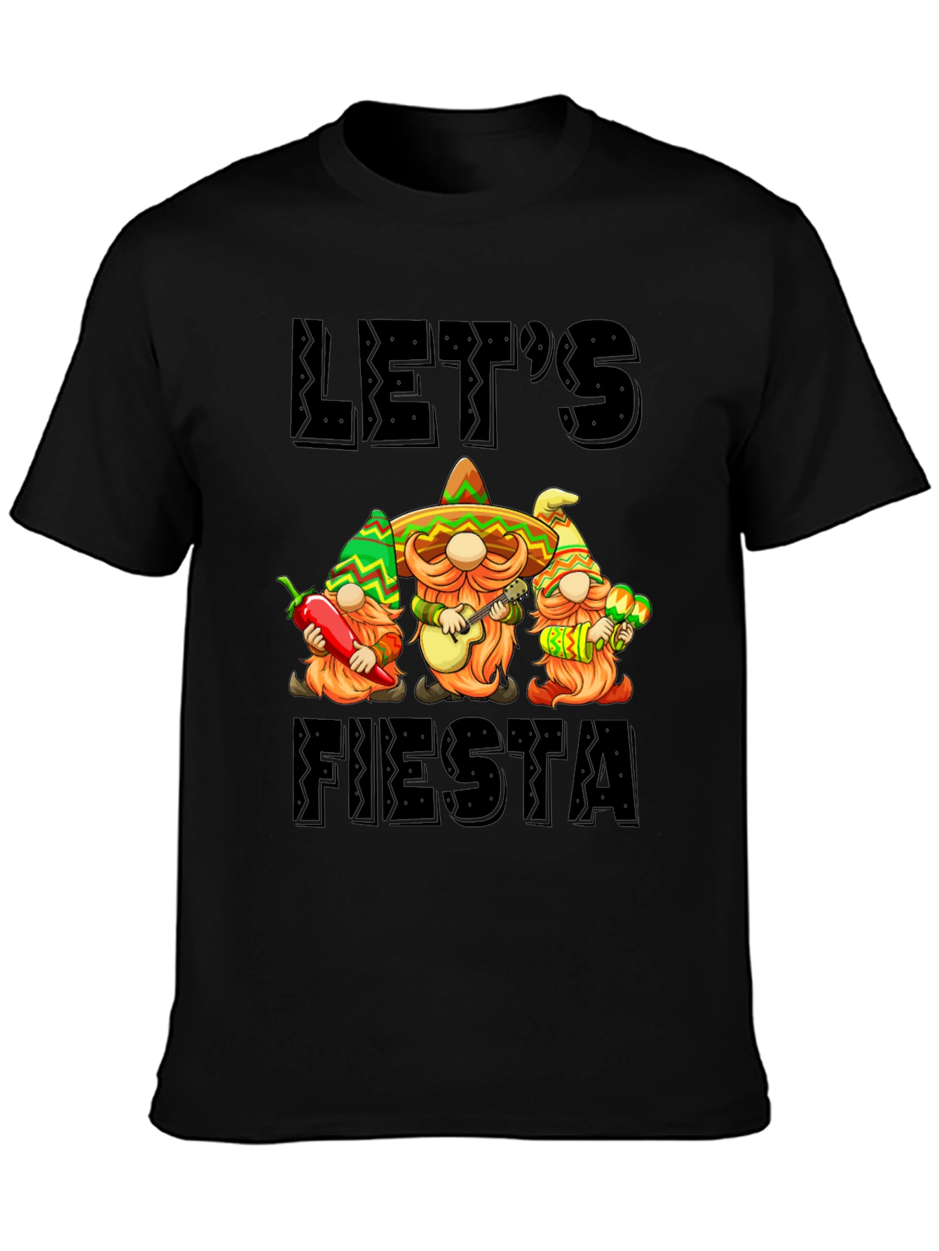 Let's Fiesta Gnome Graphic Tee - 3