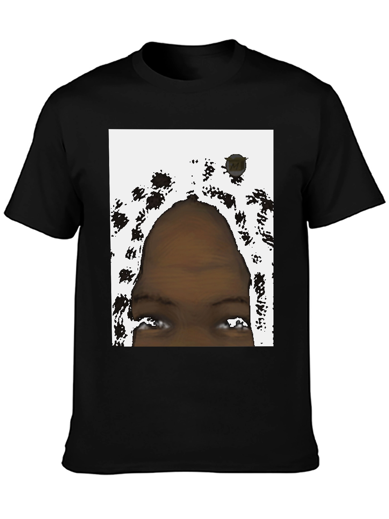 Black Eye See You Graphic Black Tee view 3