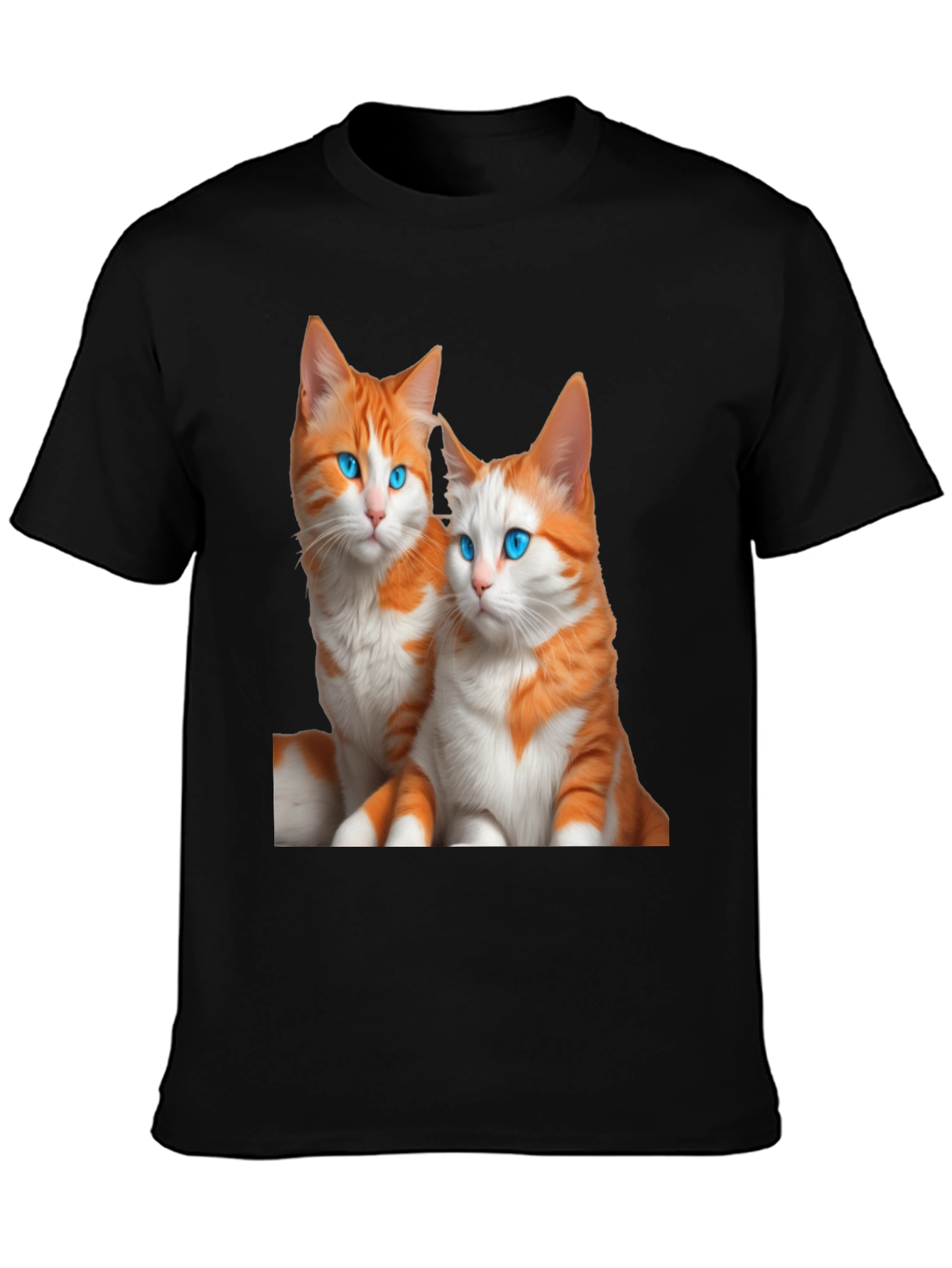 Black Cats Graphic T-Shirt view 3