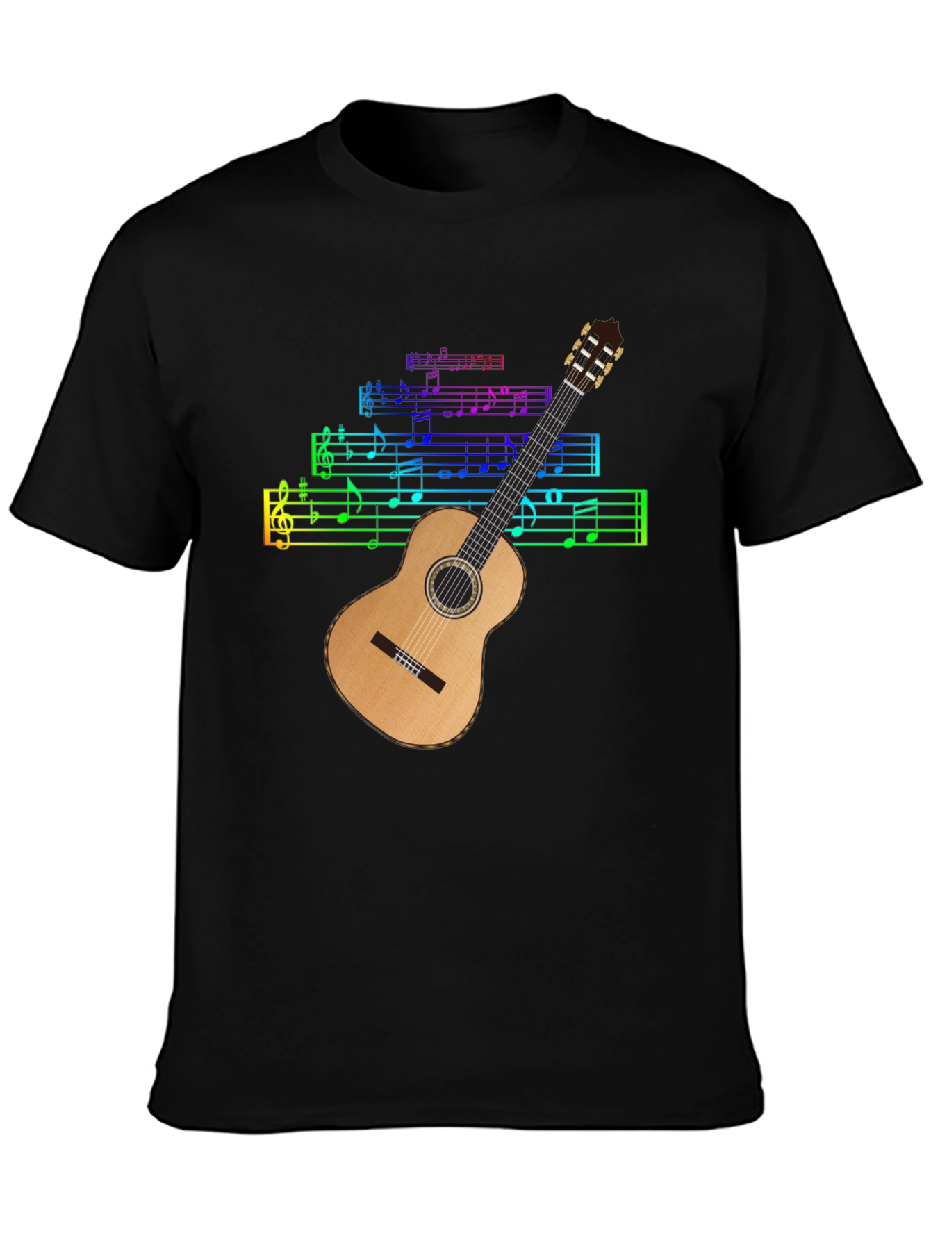 Musical Guitar T-Shirt - 3