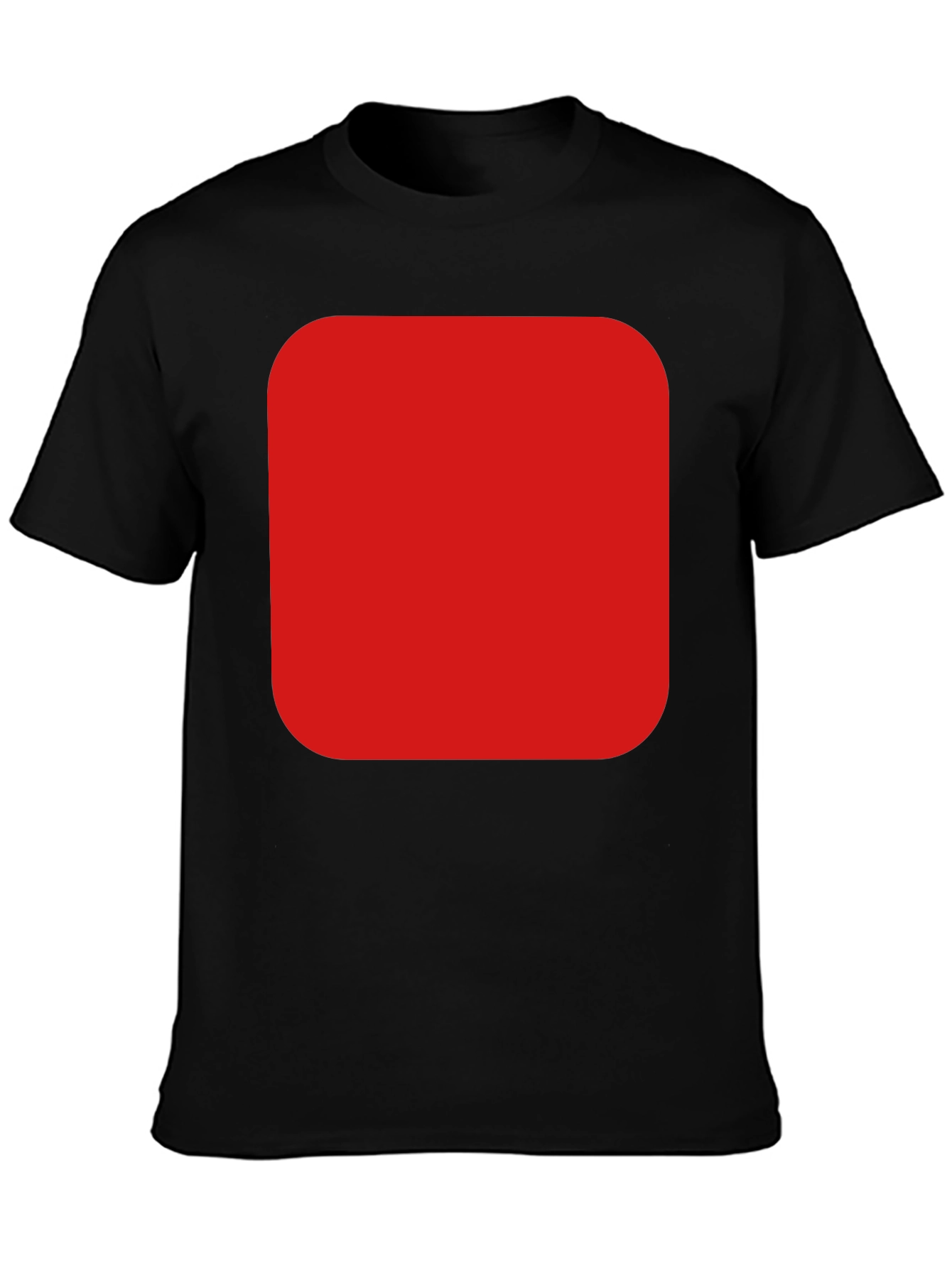 Black Black Short Sleeve T-Shirt with Graphic view 3