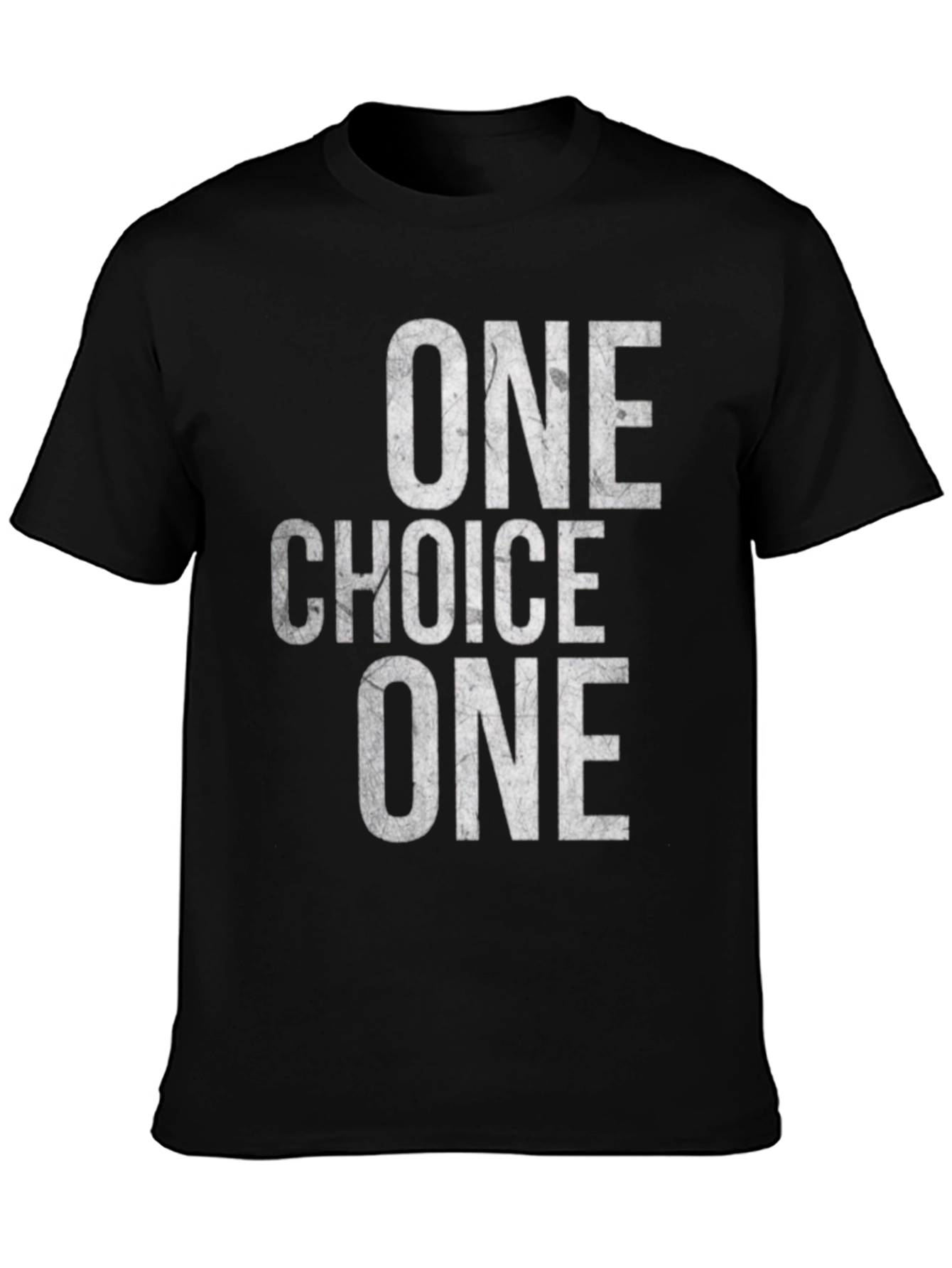 Black One Choice One T-Shirt view 3