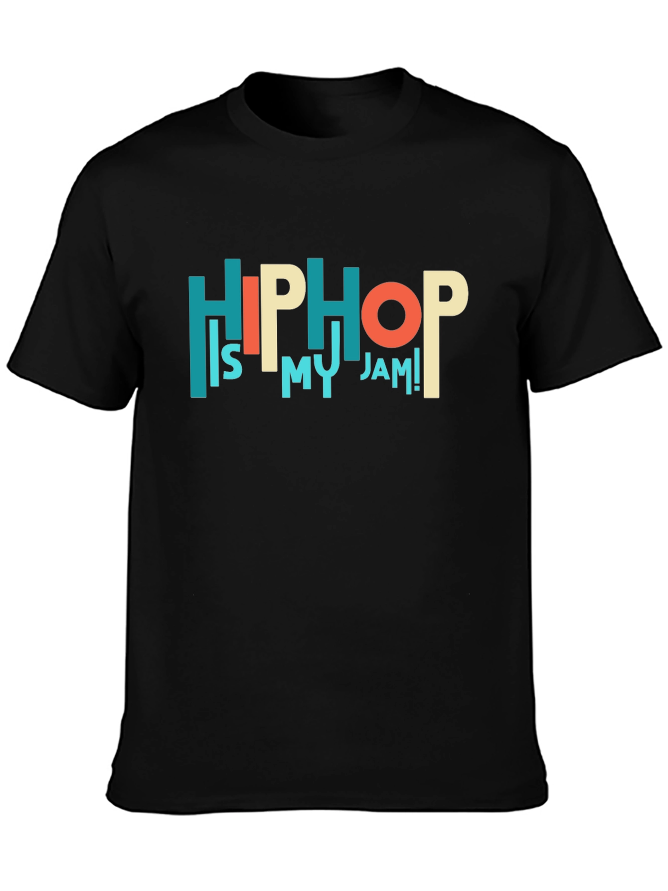 Black Hip Hop Is My Jam Graphic Tee view 3
